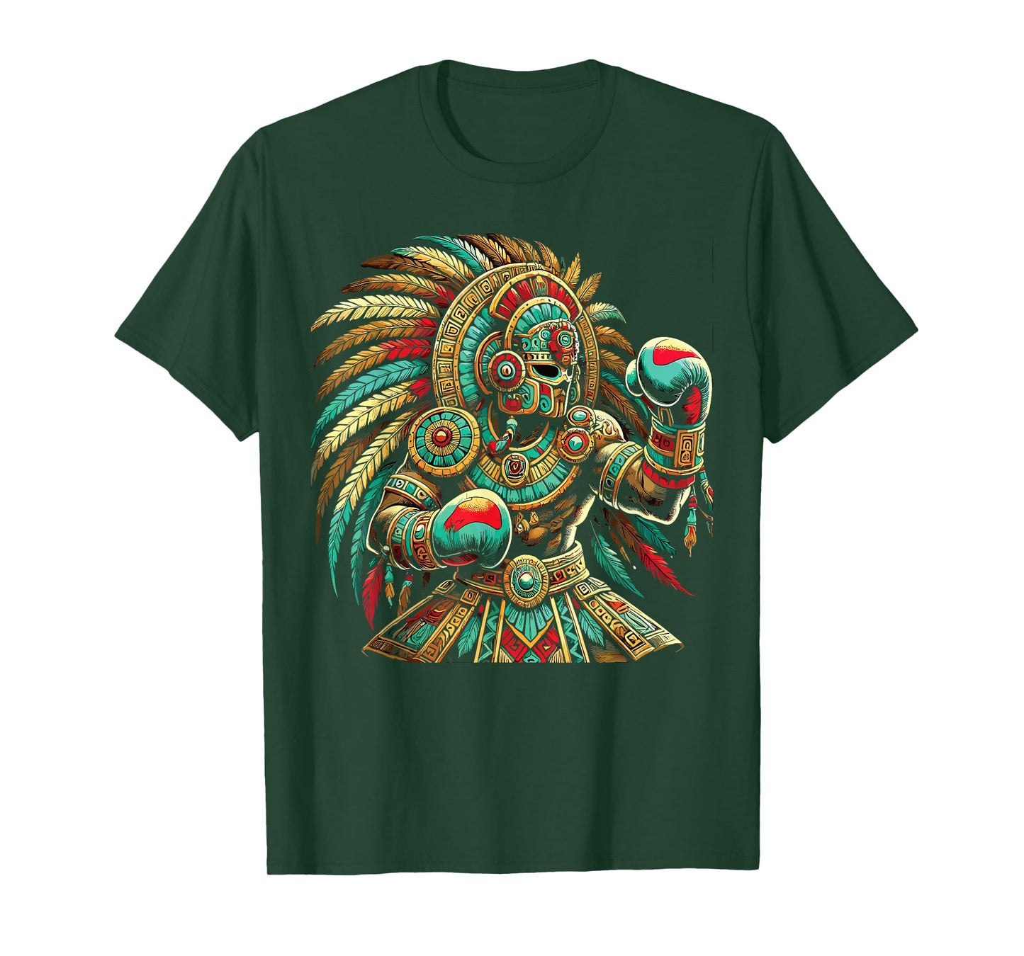 Mexican Boxing Pride Inka Sports Design T-Shirt
