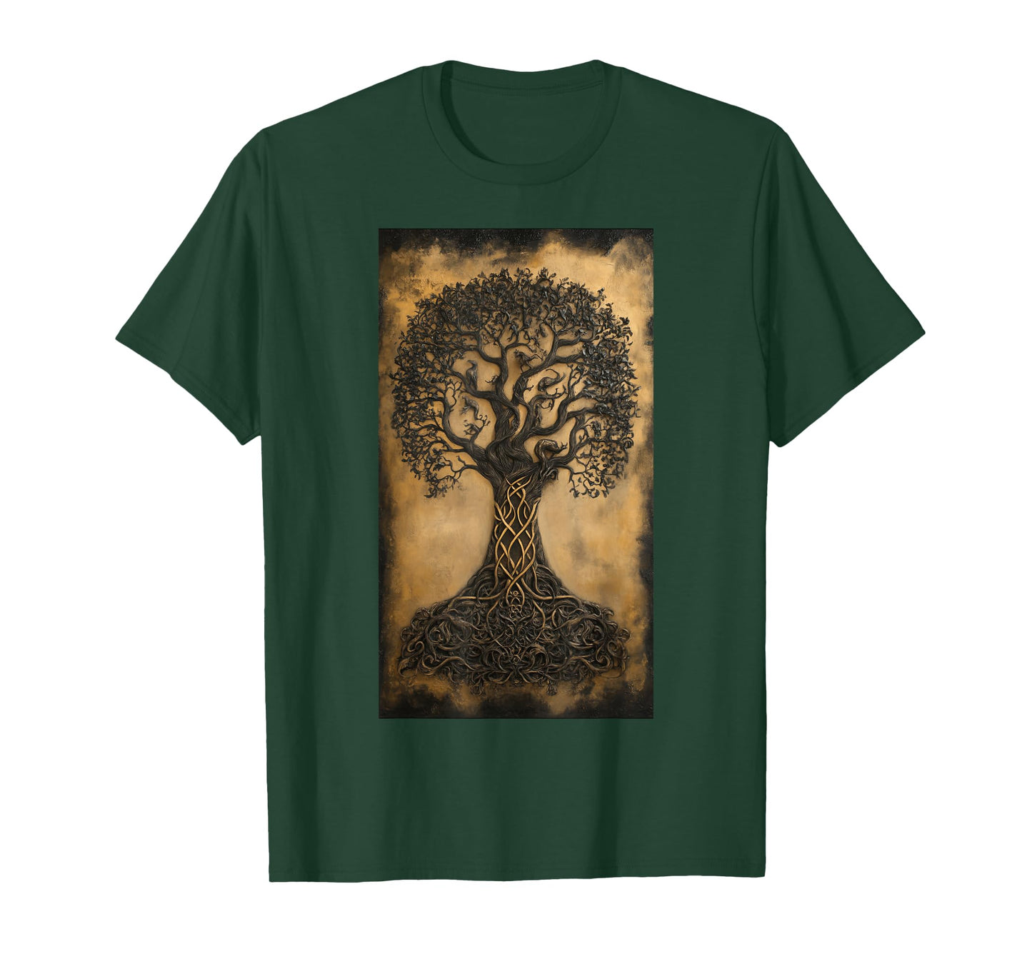Gothic Tree Life Tree life Nature art Roots T-Shirt