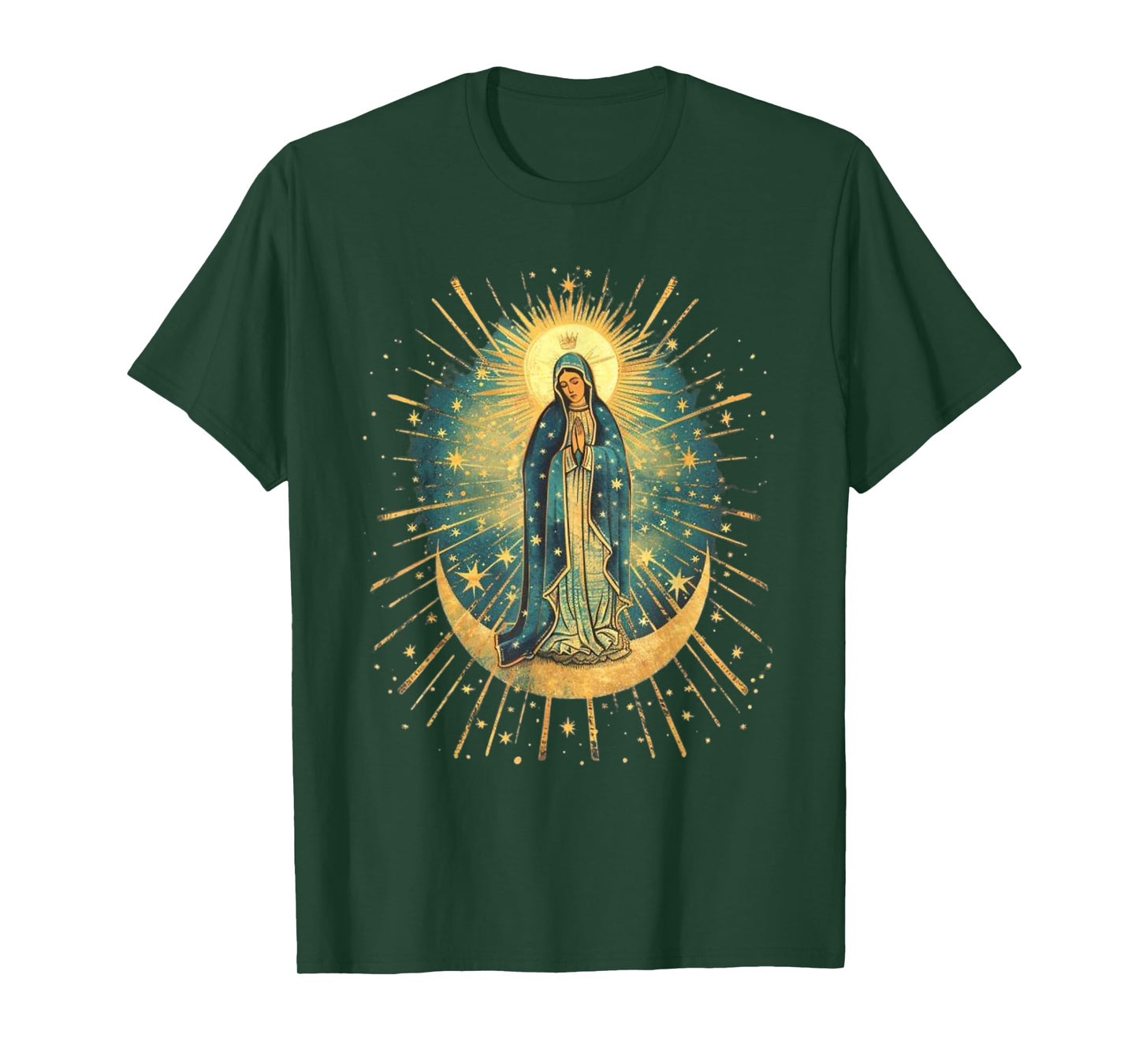 Our Lady De Guadalupe Sant Mary For Christians, Catholics T-Shirt