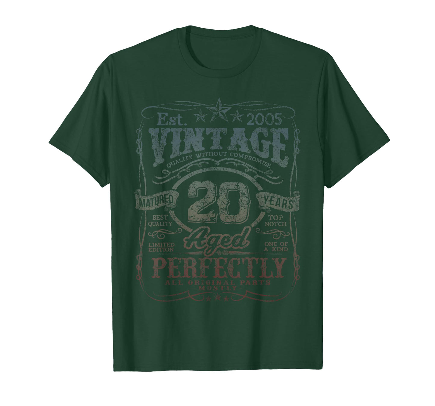 Vintage 2005 Limited Edition Shirt 20 year old 20th Birthday T-Shirt