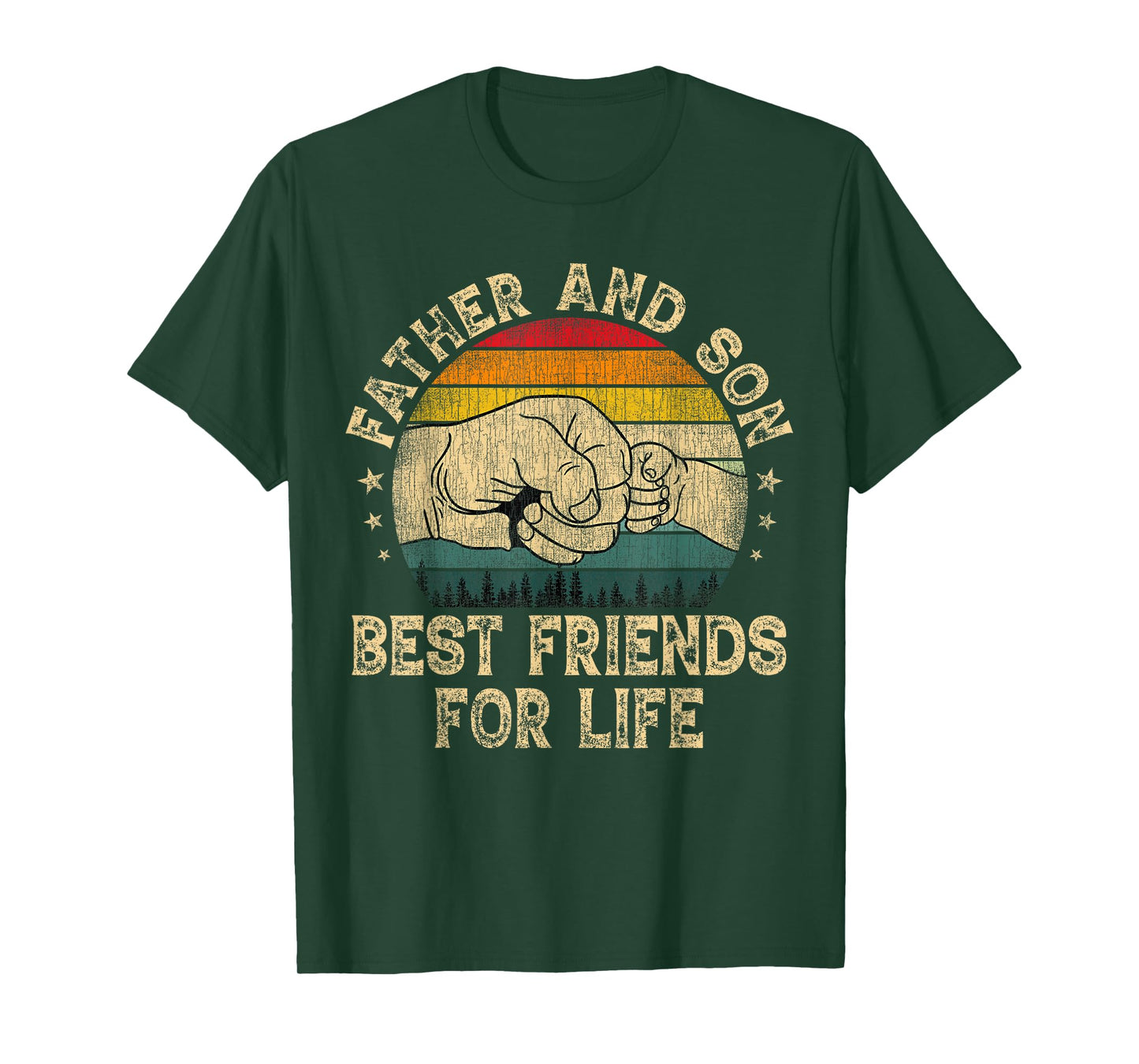 Father And Son Best Friends For Life Father's Day T-Shirt