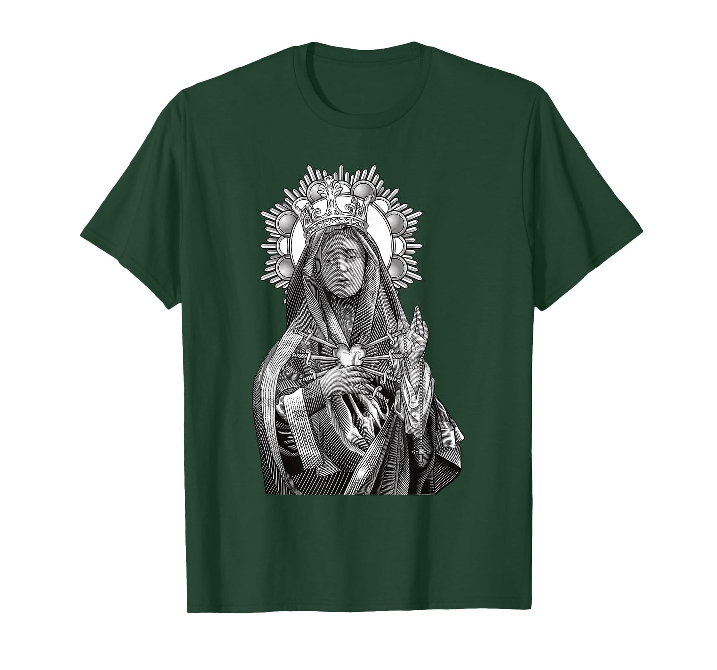 Mater Dolorosa Our Lady of Sorrows Virgin Mary Catholic T-Shirt