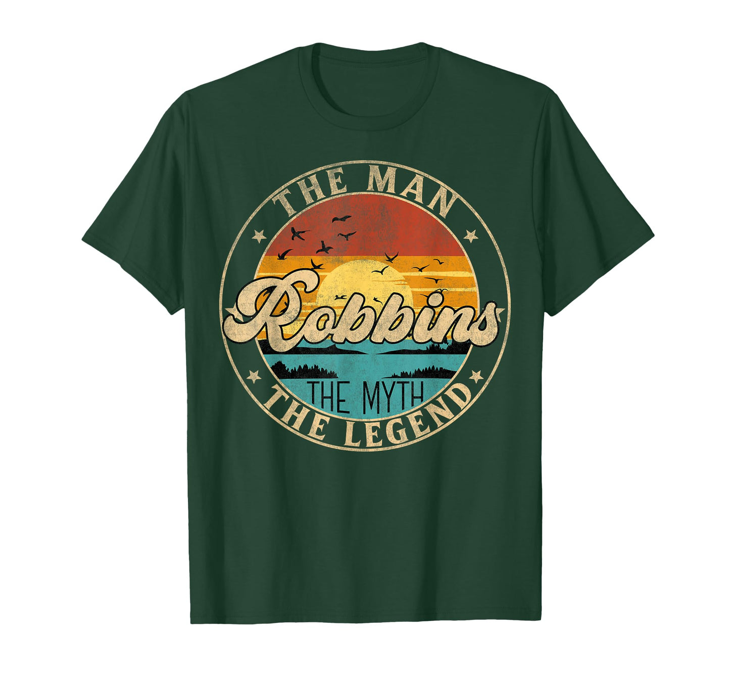 ROBBINS The Man The Myth The Legend First Name T-Shirt