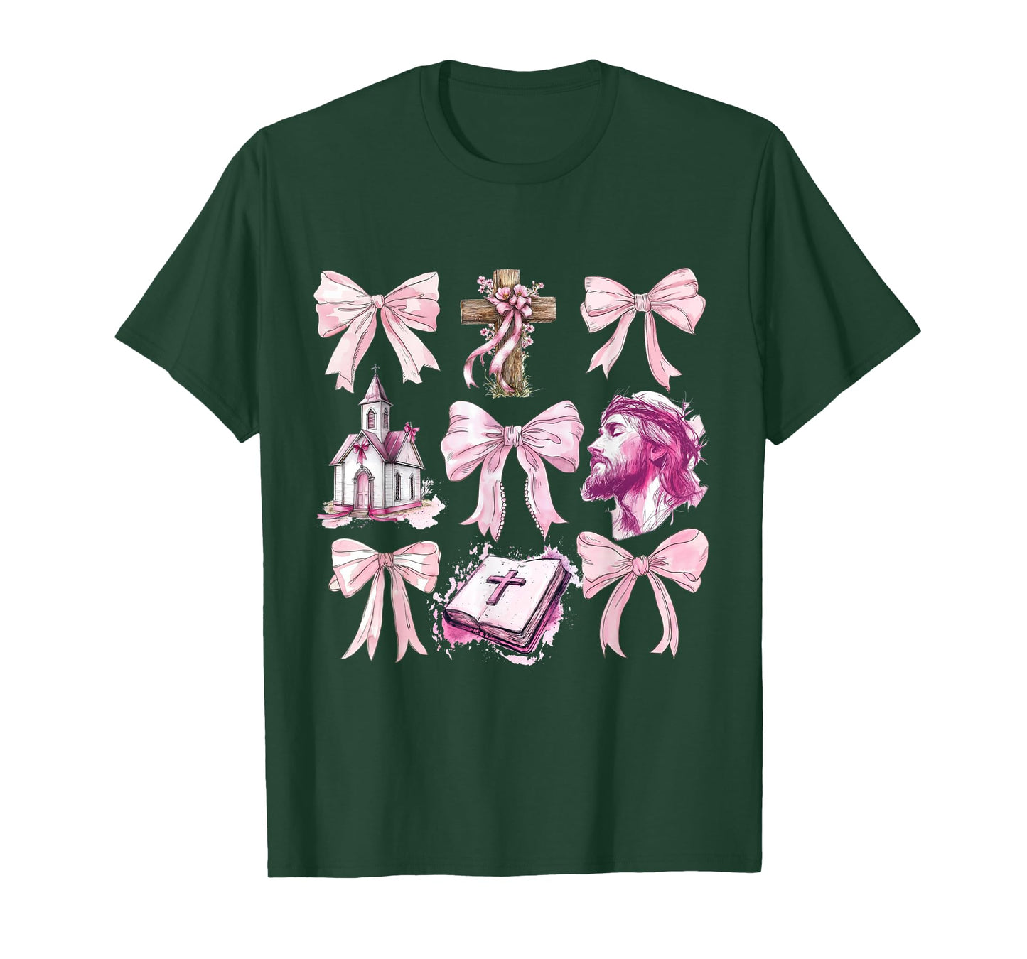 Let Me Tell You About My Jesus Christian Coquette Bow T-Shirt