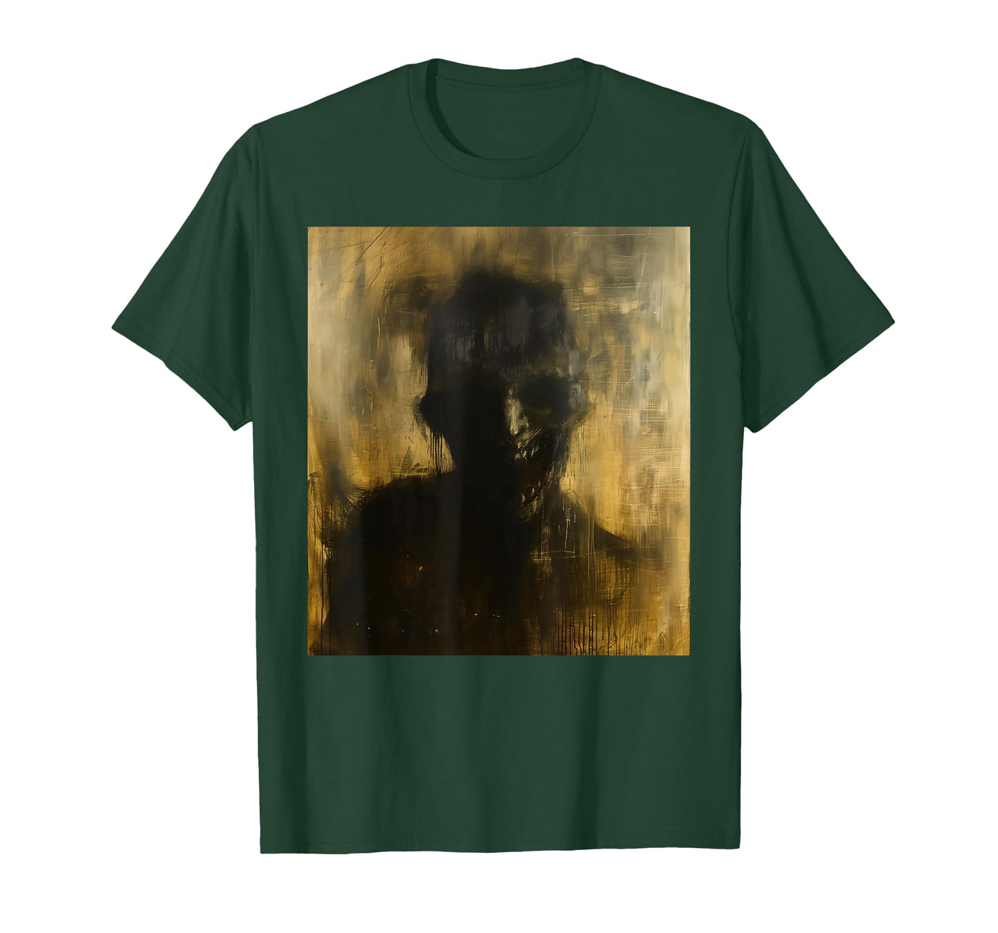 Horror Demon Skeleton Creature Creepy Hell Goth Occult Art T-Shirt