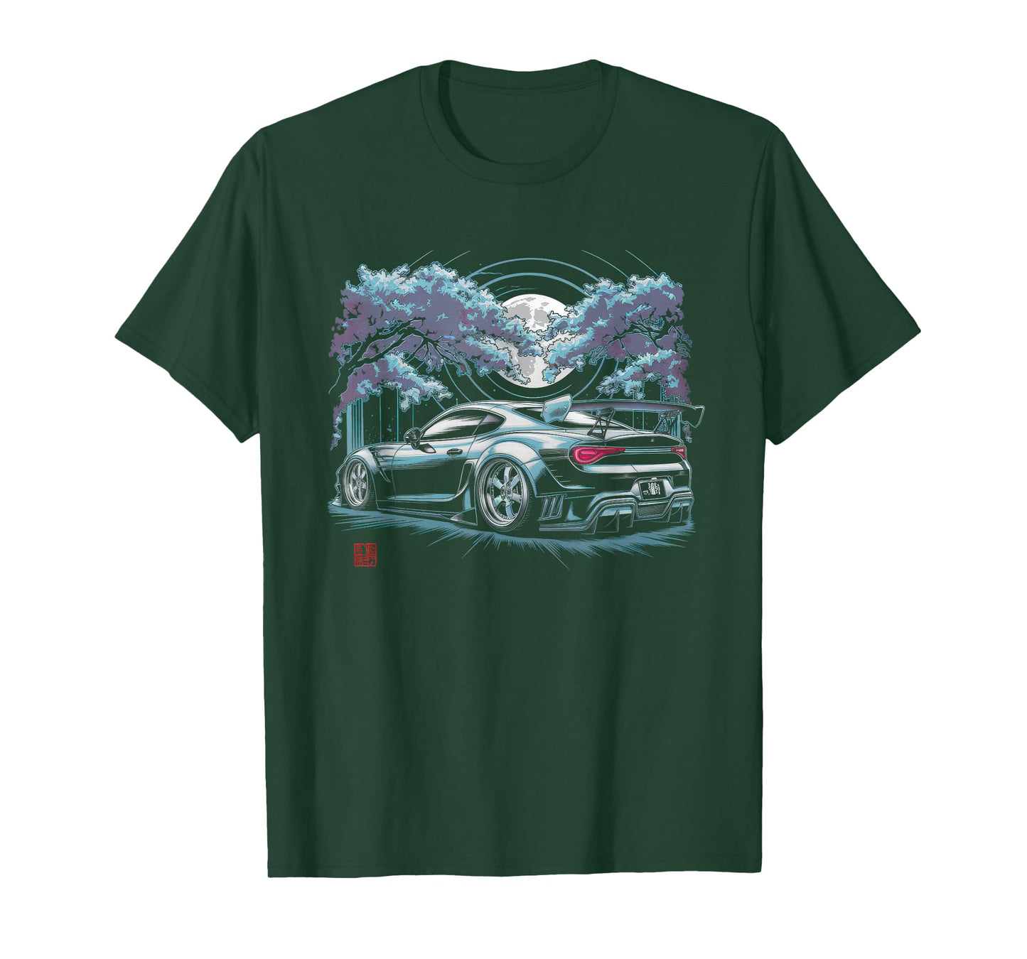 Japanese Car Tshirt Men JDM Japan Street Racing Streetwear T-Shirt