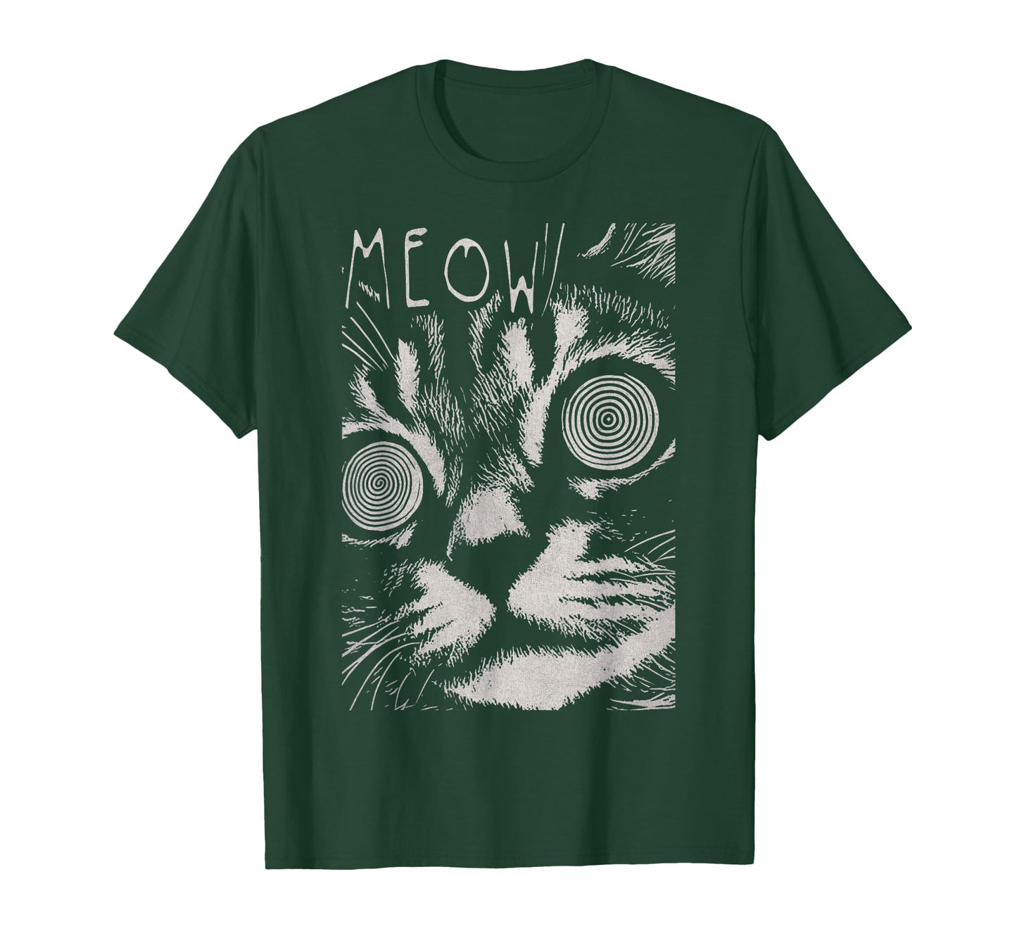 Cat Hip Hop Y2K Vintage Retro Hipster Edgy Streetwear Cat Men Women Kids T-Shirt