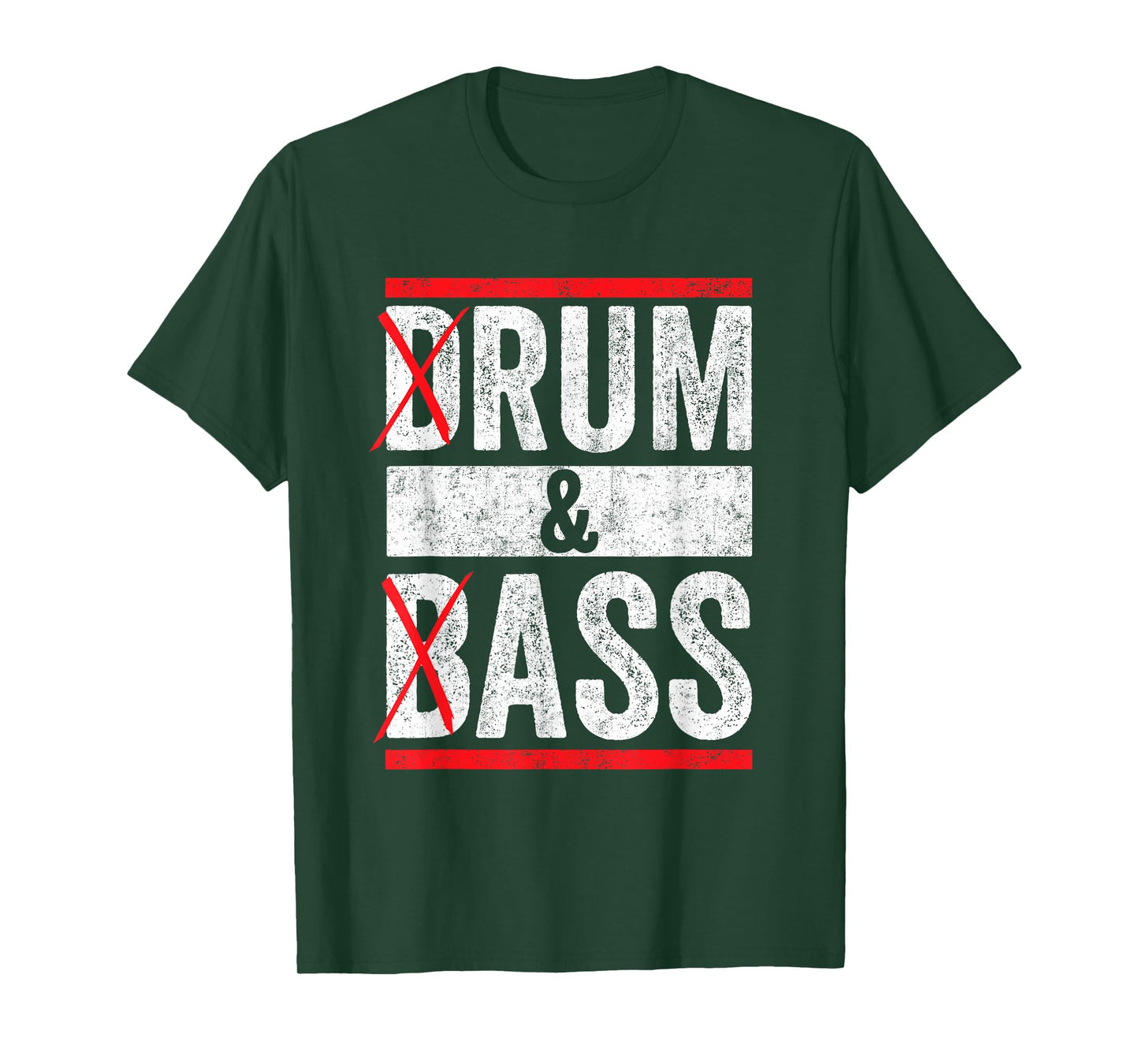 Vintage Drum & Bass / Rum & Ass Funny T-Shirt