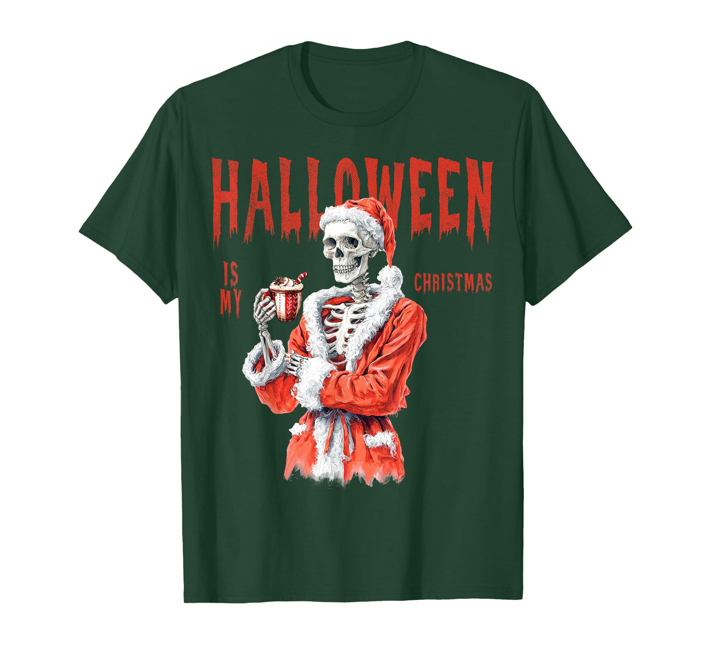 Halloween Christmas Horror Holiday Funny Character Scary T-Shirt