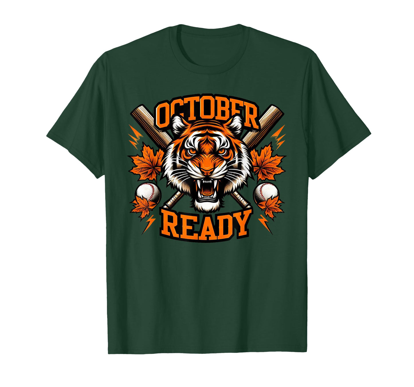 October Ready Funny Shirt For Ready Tiger Shirts Mens Womens T-Shirt