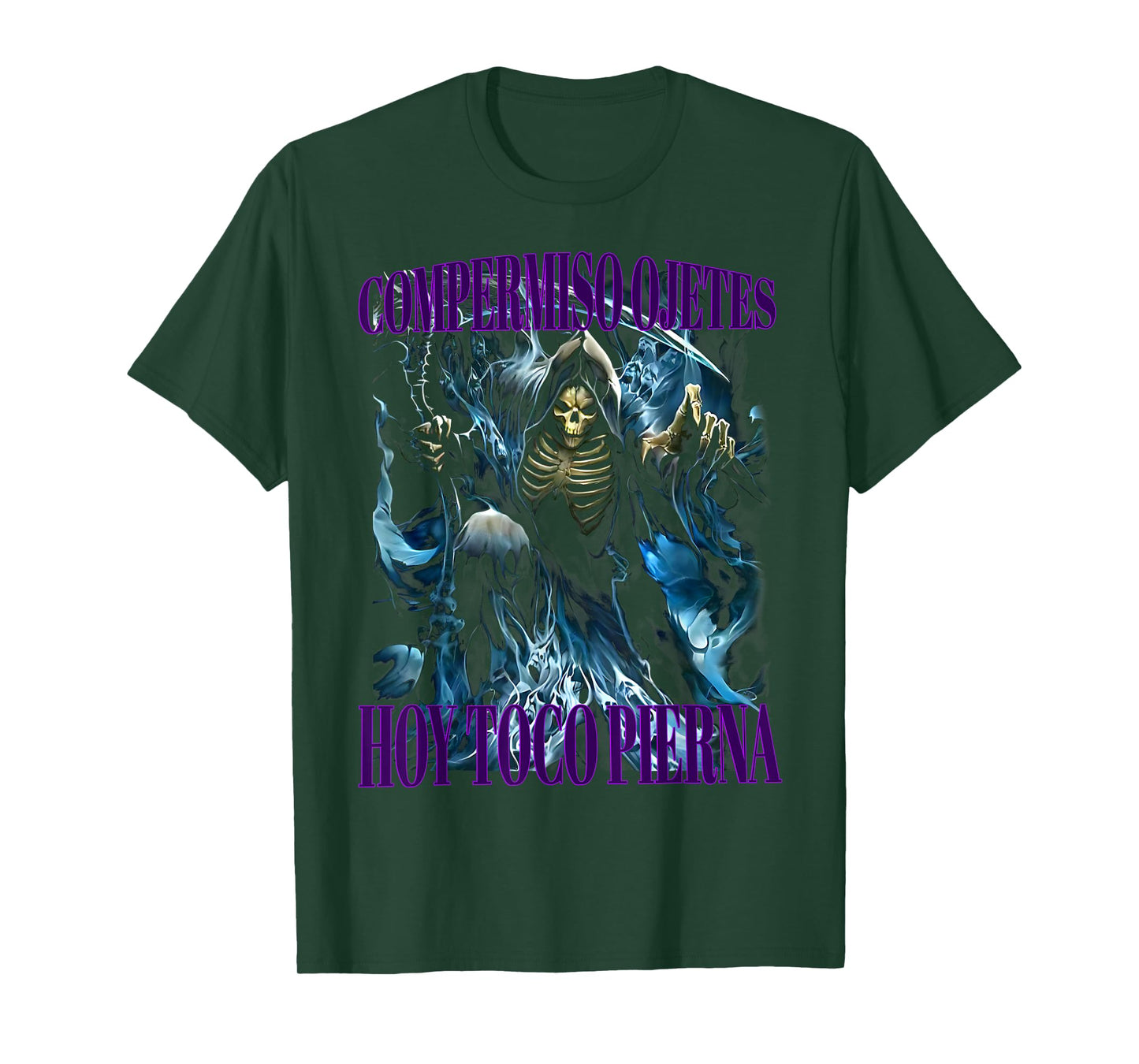 Compermiso ojetes hoy toco pierna: Calacas chidas gym T-Shirt
