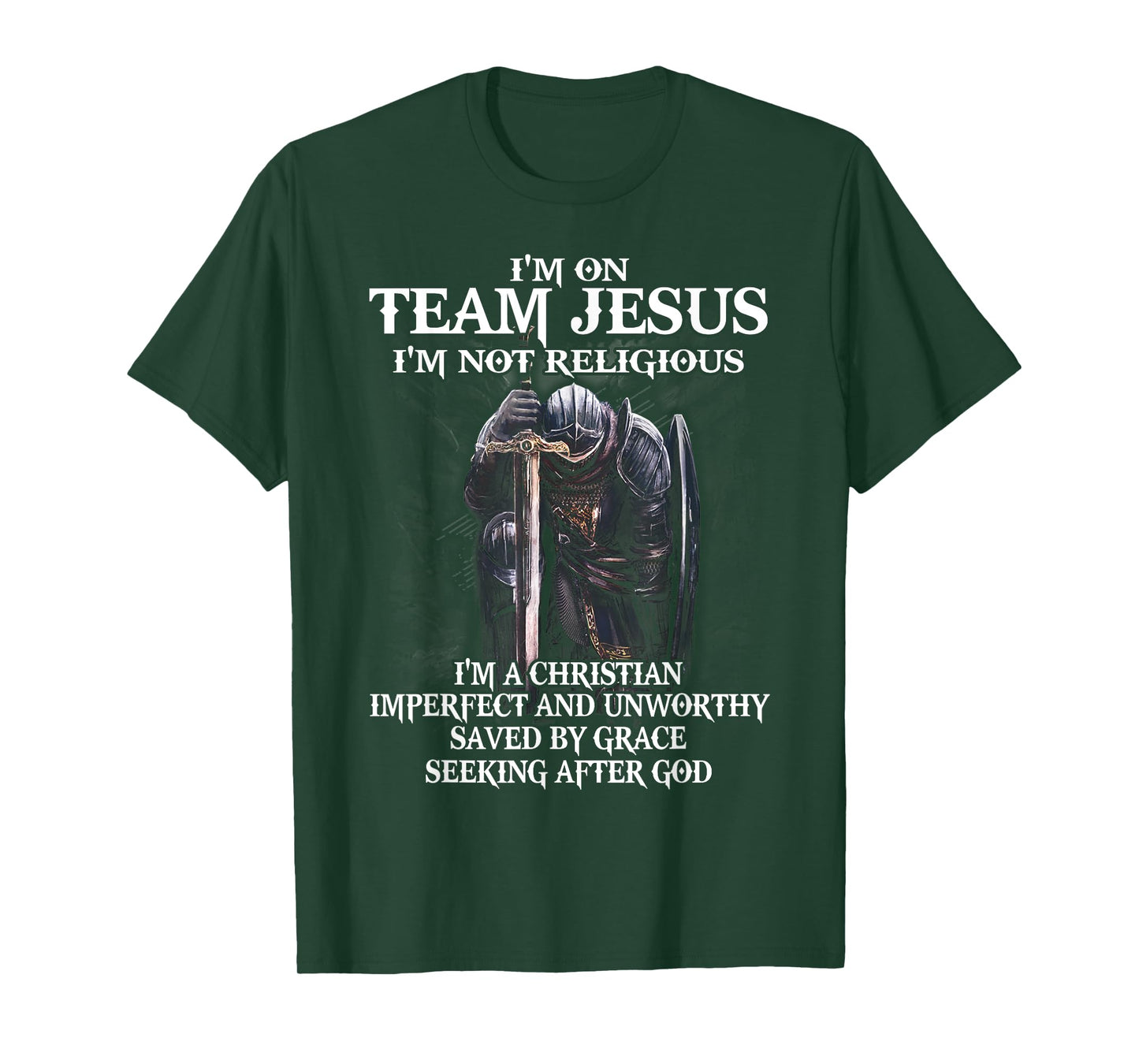 I'm on Team Jesus I'm Not Religious T-Shirt