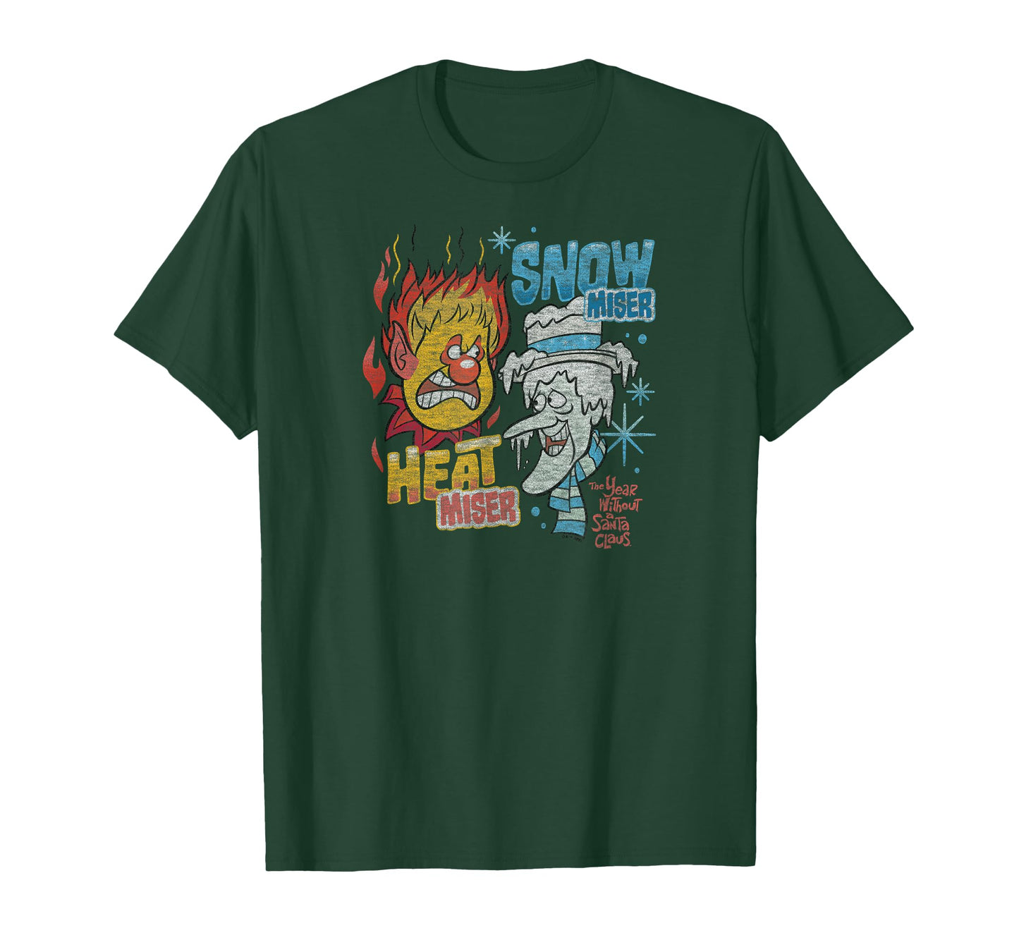 The Year Without A Santa Claus - Snow and Heat Miser T-Shirt