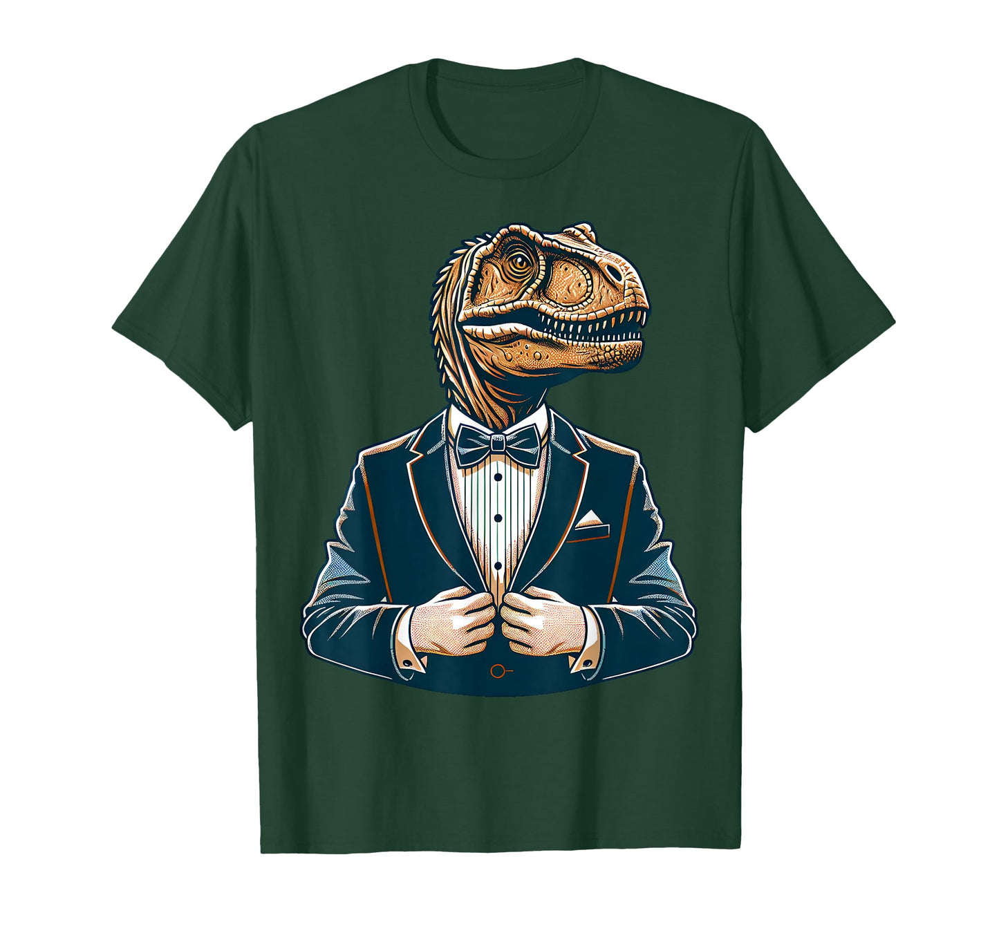 T-Rex Tuxedo Classic Paleontologist Suit T-Shirt