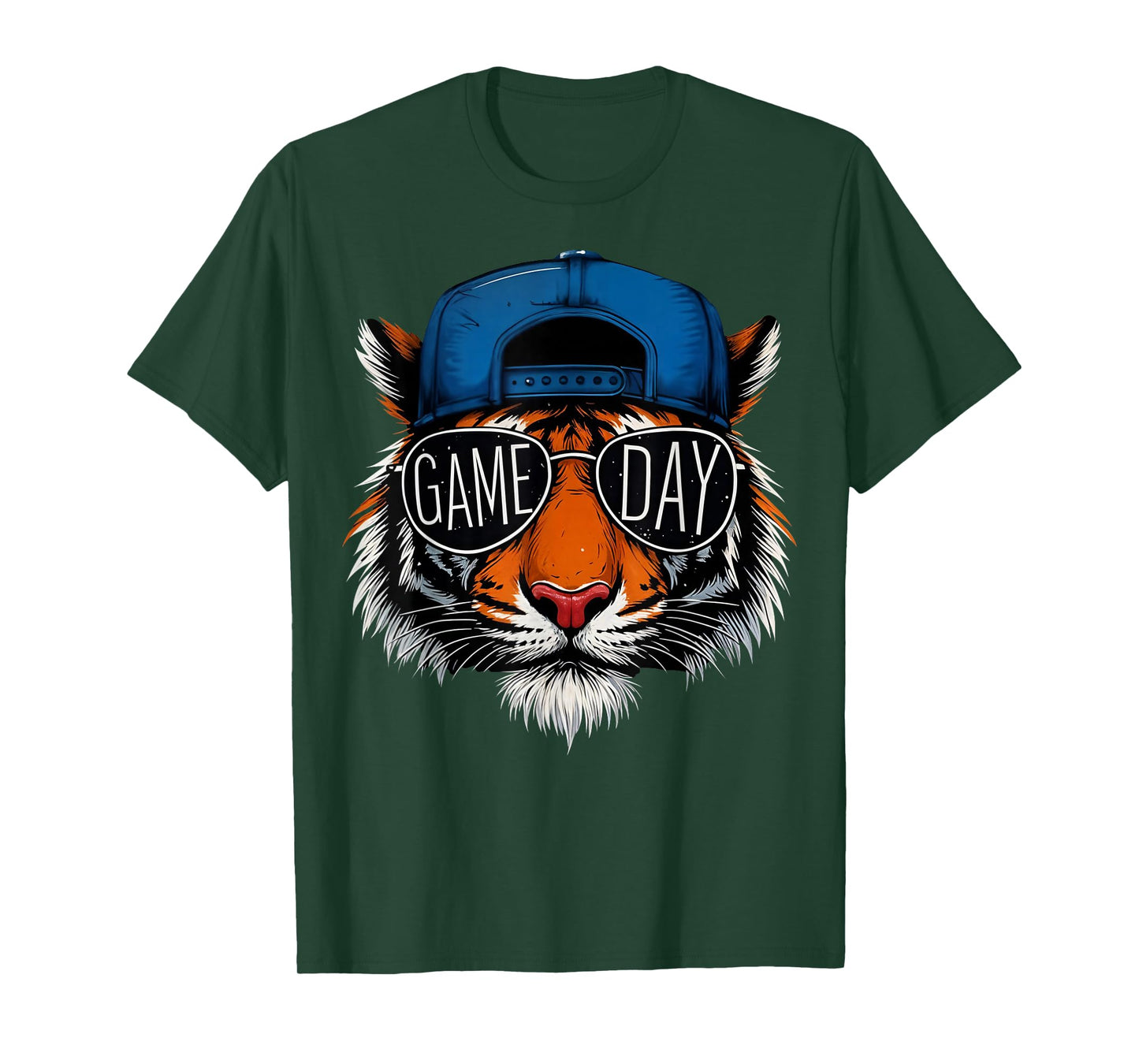 Vintage Game Day Retro Name Tiger Gift for Men Women Kid T-Shirt