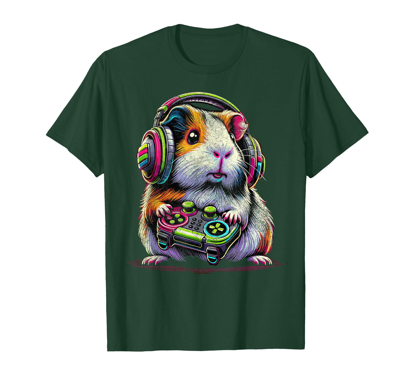 Guinea Pig Funny Video Games Guinea Pig T-Shirt