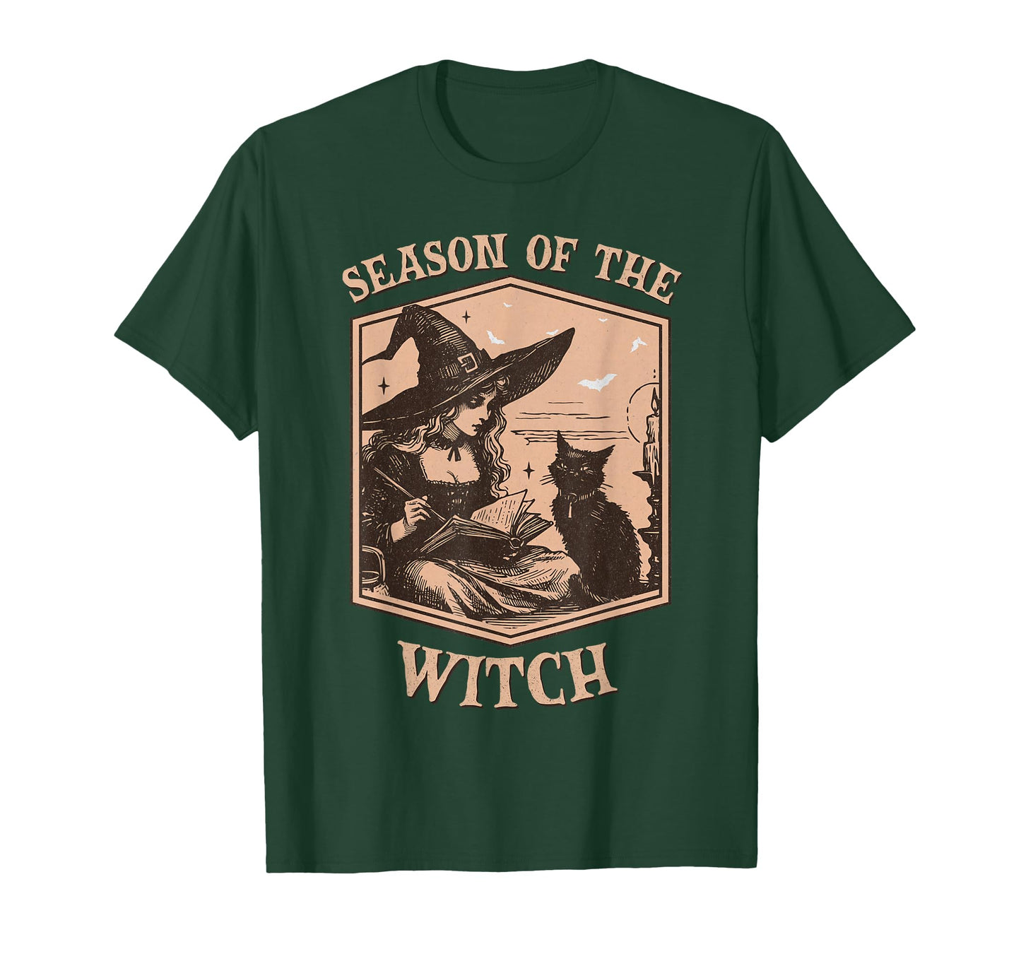 Vintage Book Club Salem 1692 Season Of Witch Halloween T-Shirt