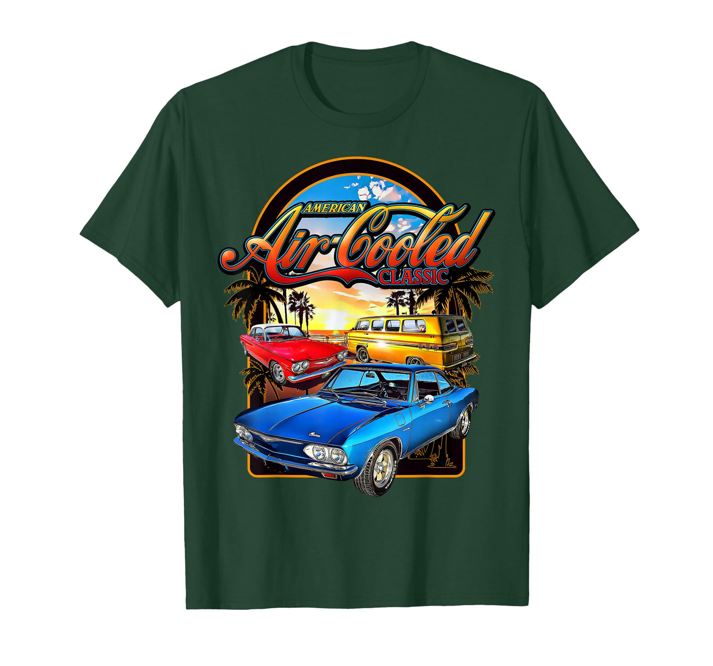 Corvair American Air Cooled Classic Late Early FC T-Shirt