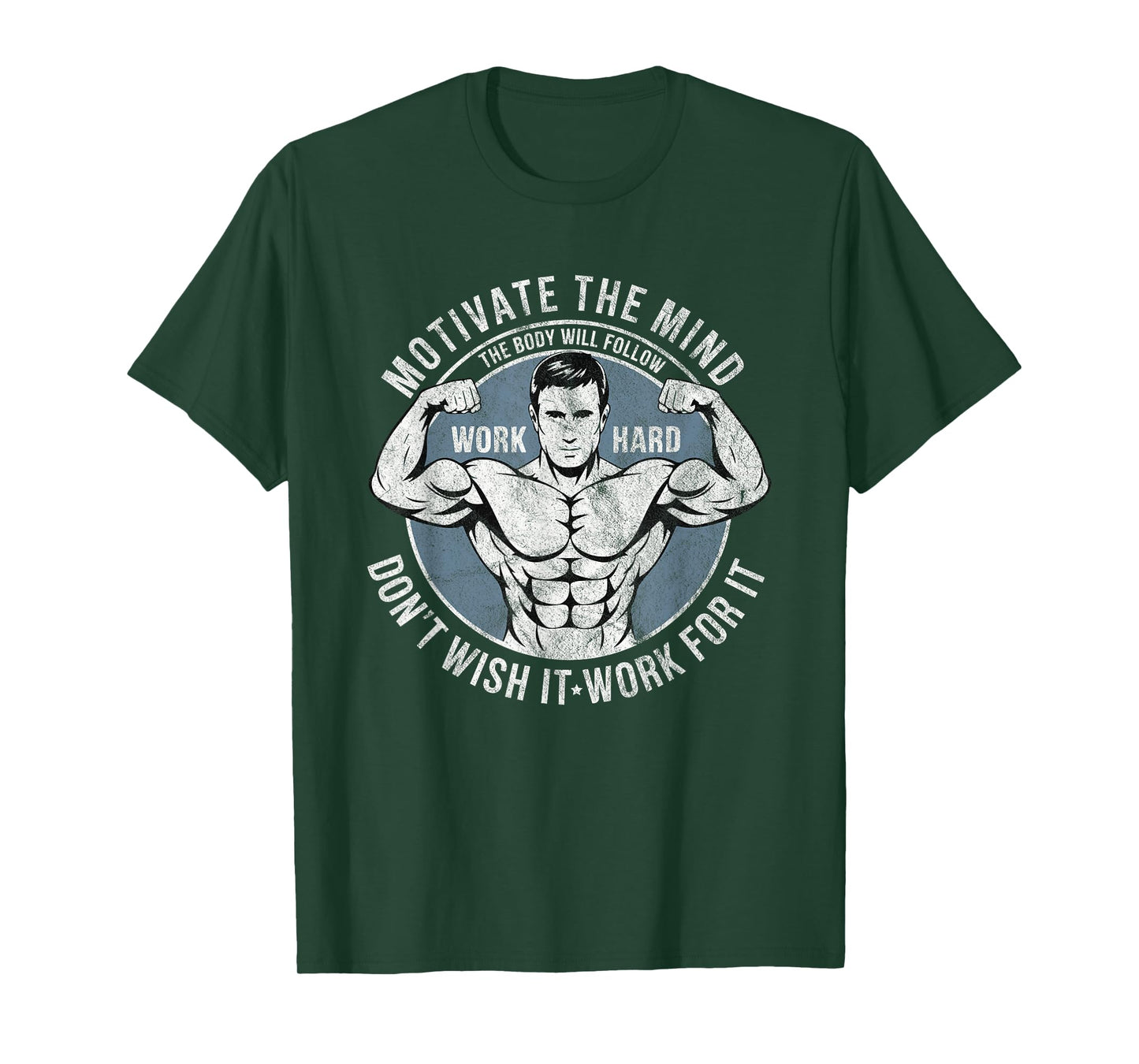Bodybuilder Old School Vintage 80s Weight Sports Bodybuilding T-Shirt