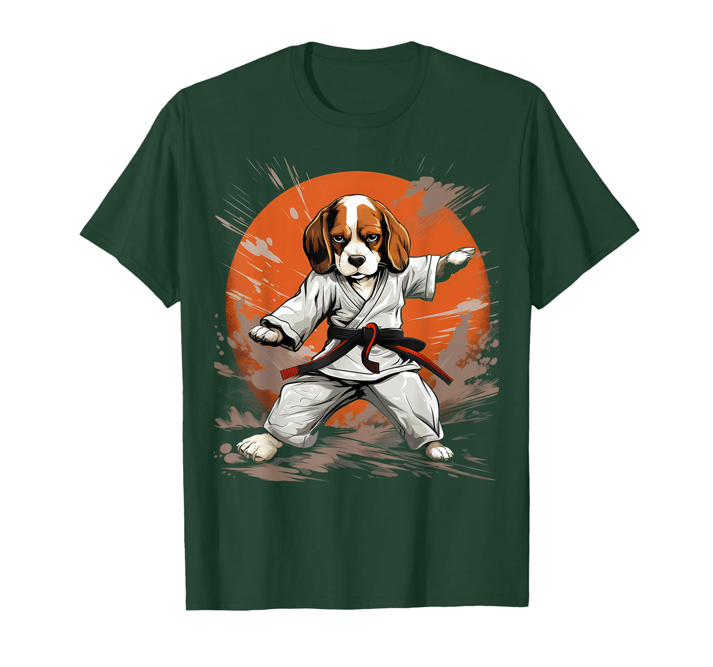 MMA Beagle Dog Karate T-Shirt