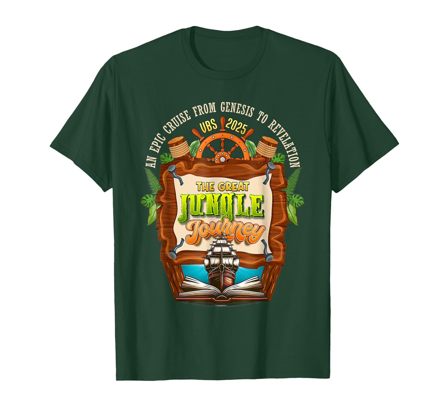 Jungle Journey VBS 2025 Vacation Bible School Summer Camp T-Shirt
