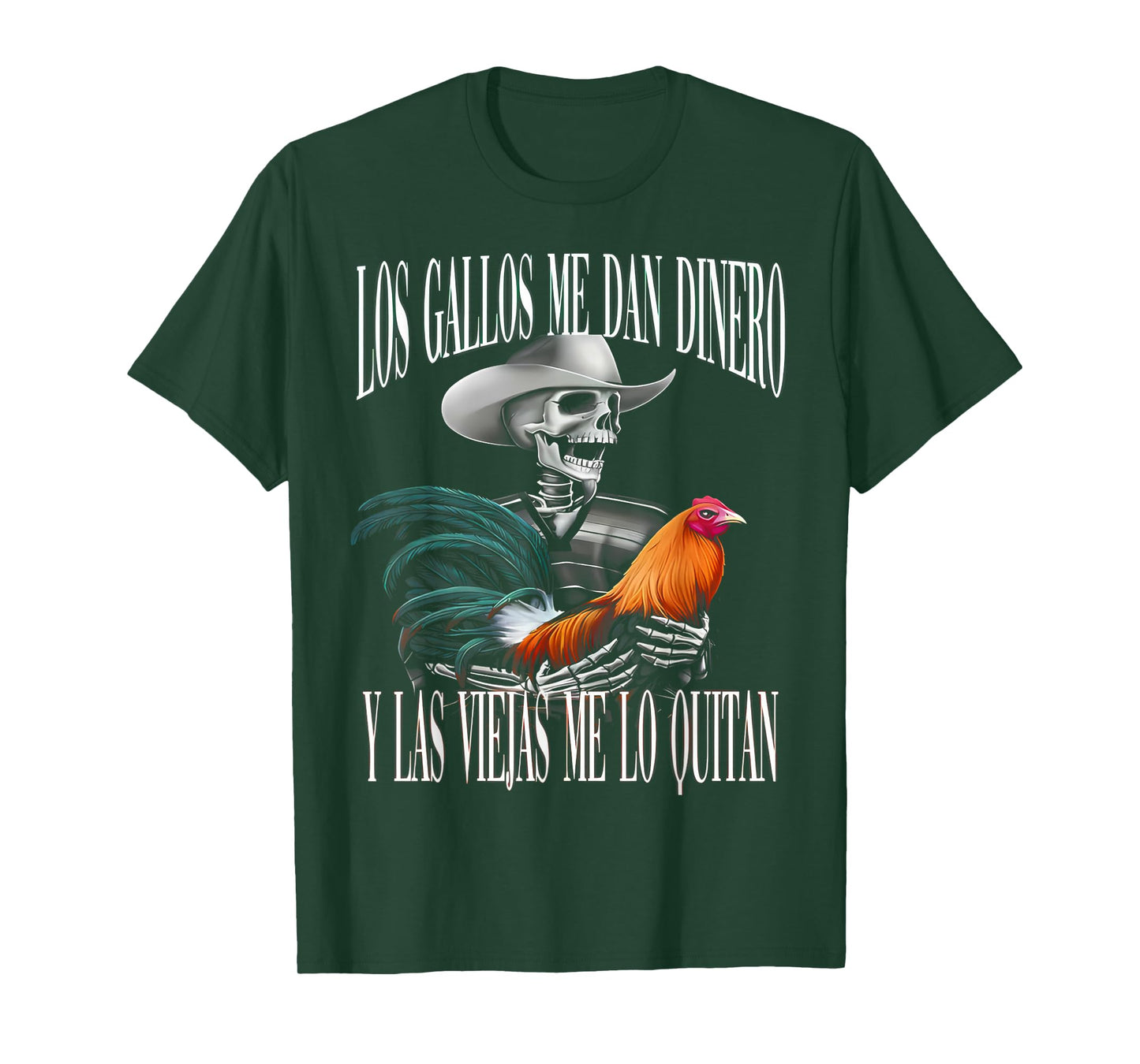 Calacas Chidas Gym Con Frases Sarcasticas Funny Saying T-Shirt