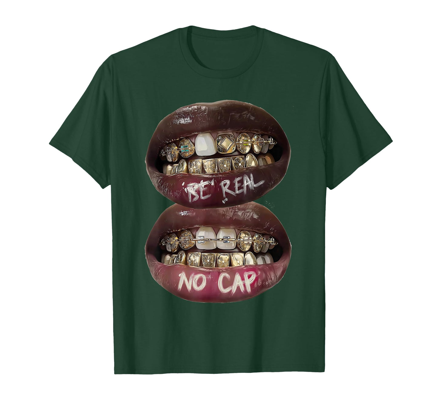 Women's Lips Print Graphic Y2K 2000s Vintage Summer Tops T-Shirt
