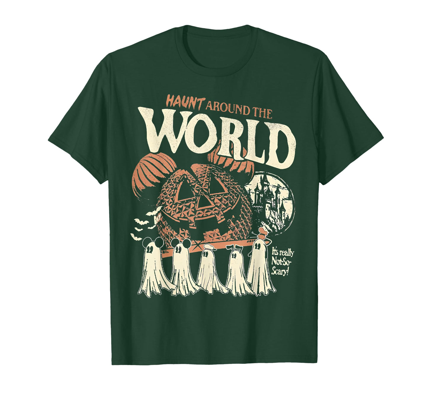It's Really Not So Scary, Halloween Pumpkin T-Shirt