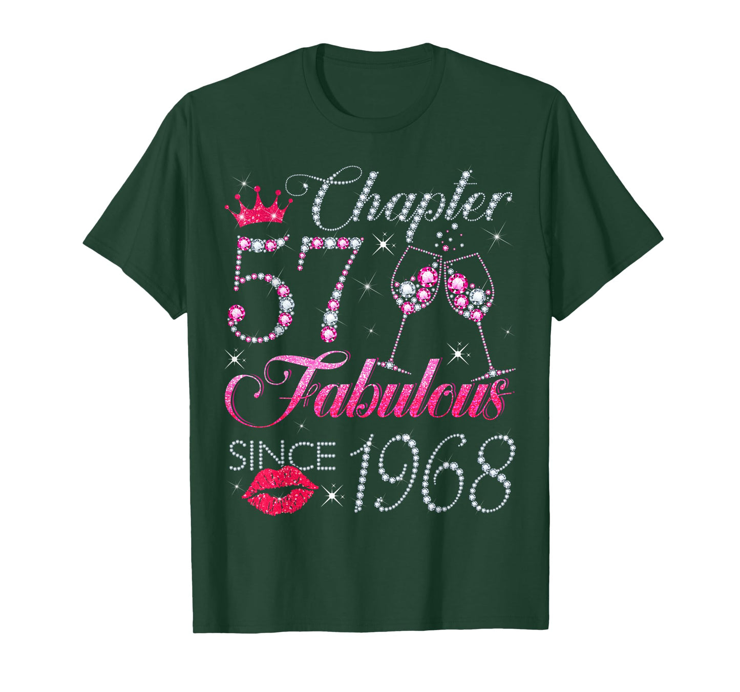 Chapter 57 Fabulous Since 1968 57Th Birthday Gift For Women T-Shirt