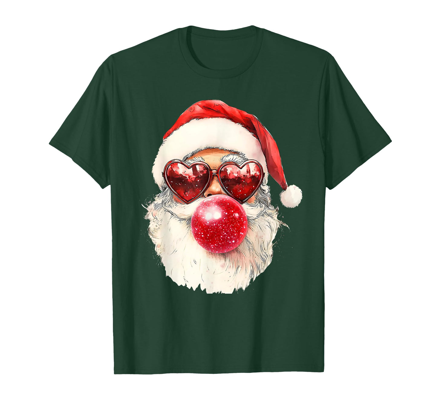 Merry Christmas Santa Sunglasses Xmas Pajamas Holiday Funny T-Shirt