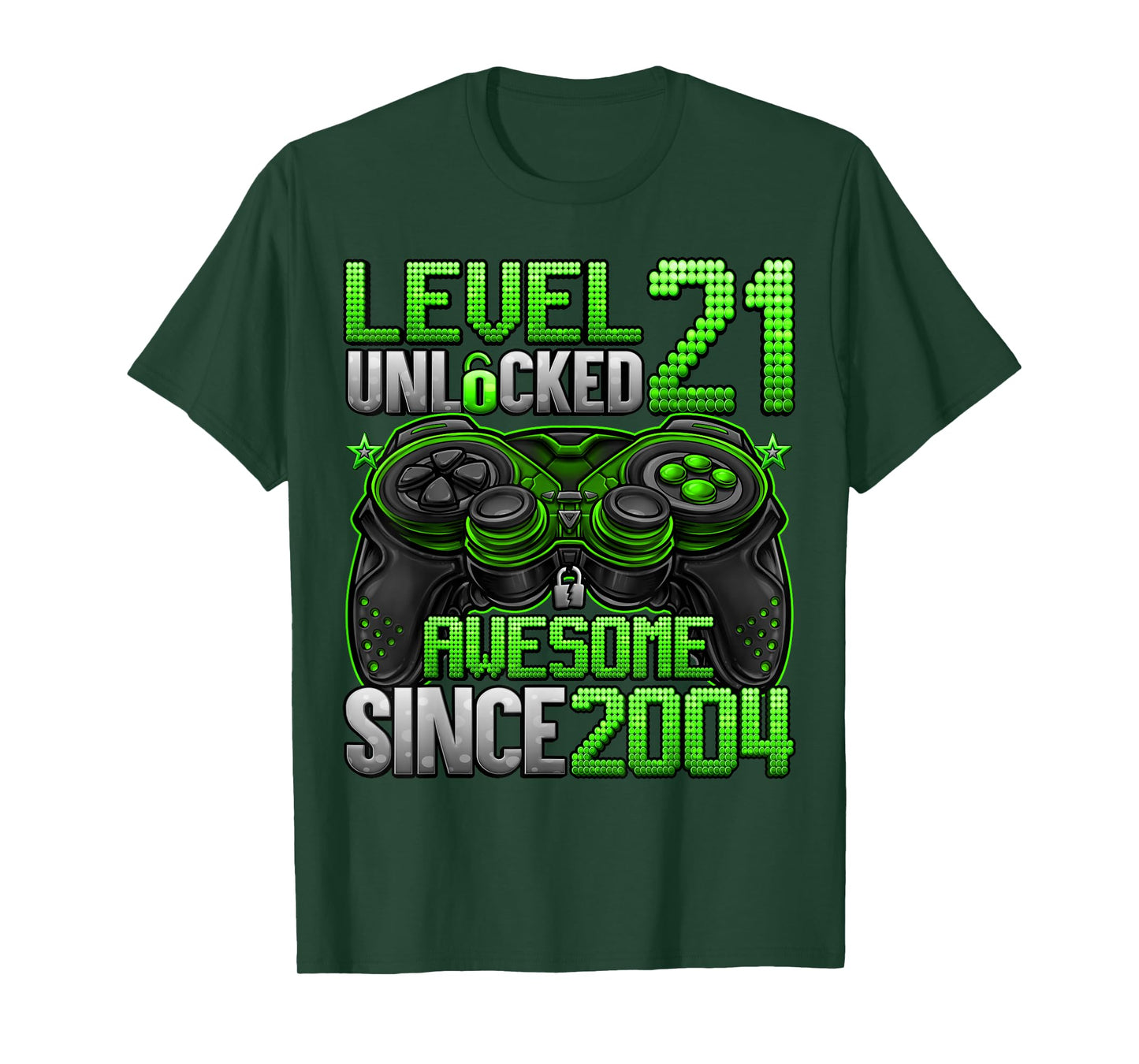 Level 21 Unlocked 21 Year Old Gifts Boys 21st Birthday Boy T-Shirt