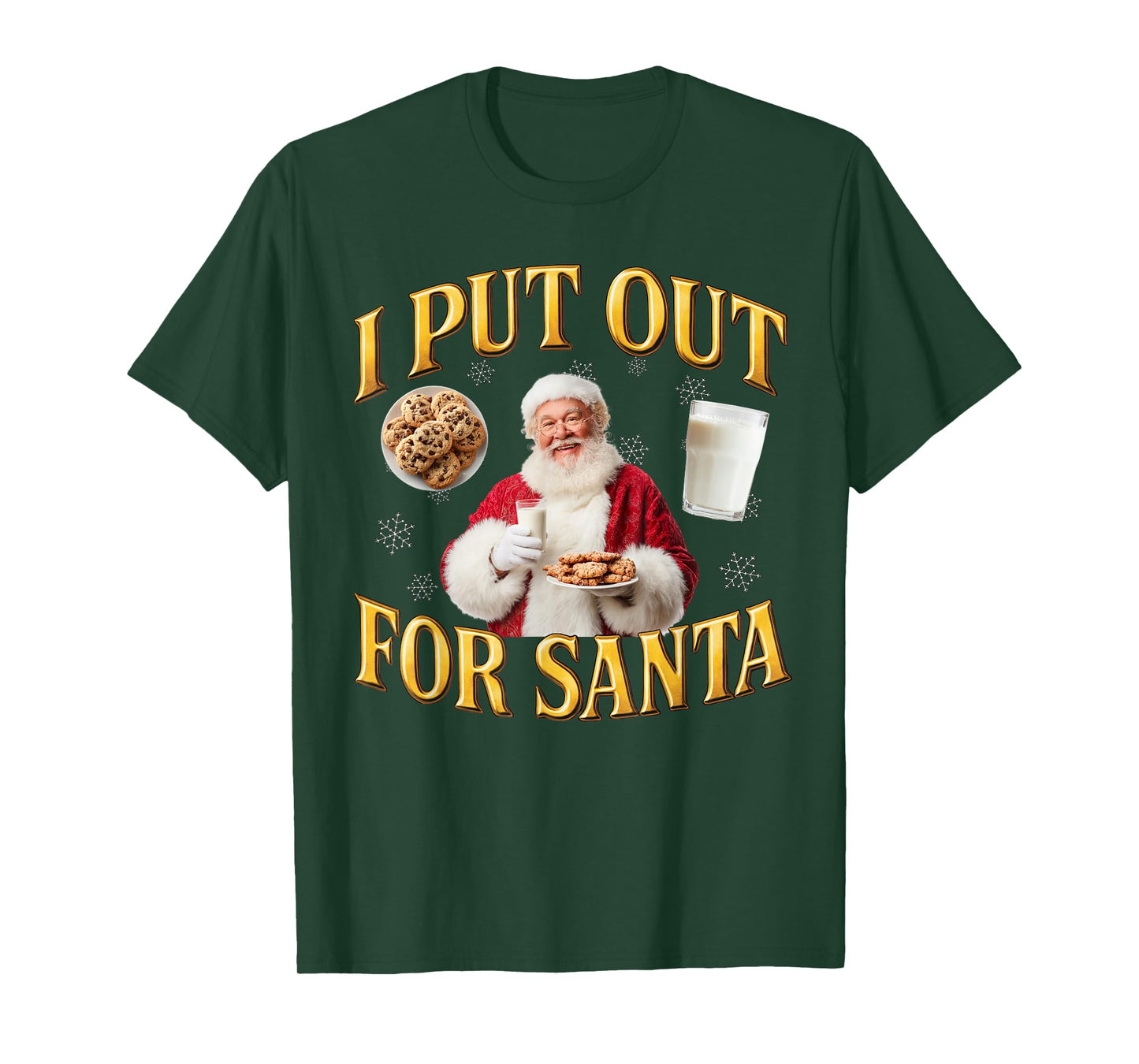 Rude Christmas I Put Out for Santa T-Shirt