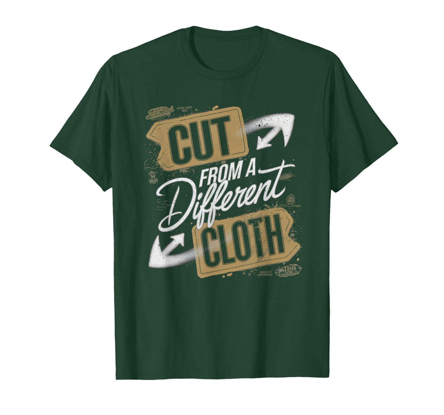 Cut From A Different Cloth Tshirt Men Women Urban Hip Hop T-Shirt