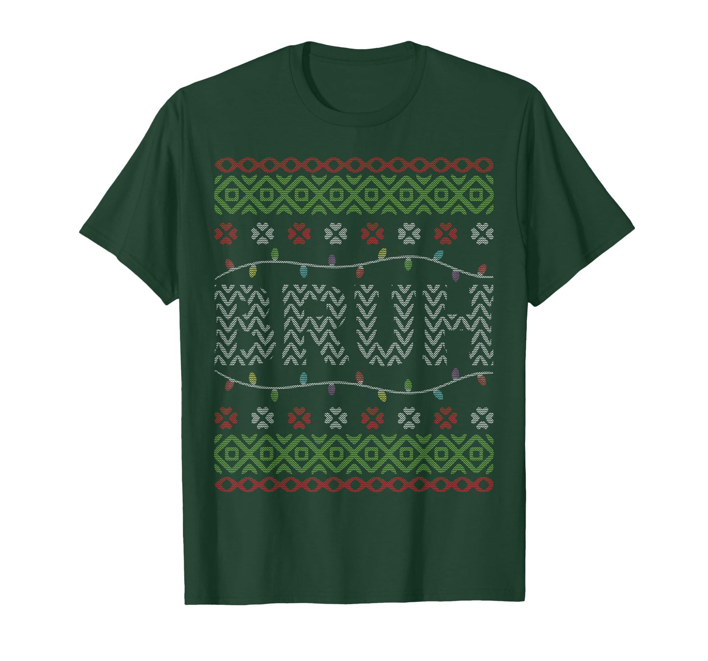 Bruh Bro Christmas Happy Christmas Funny Ugly Christmas T-Shirt