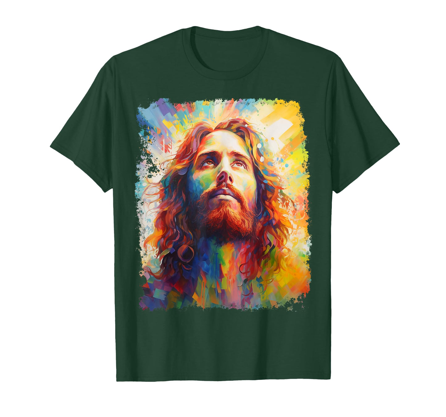 Jesus Christ Colorful T-Shirt