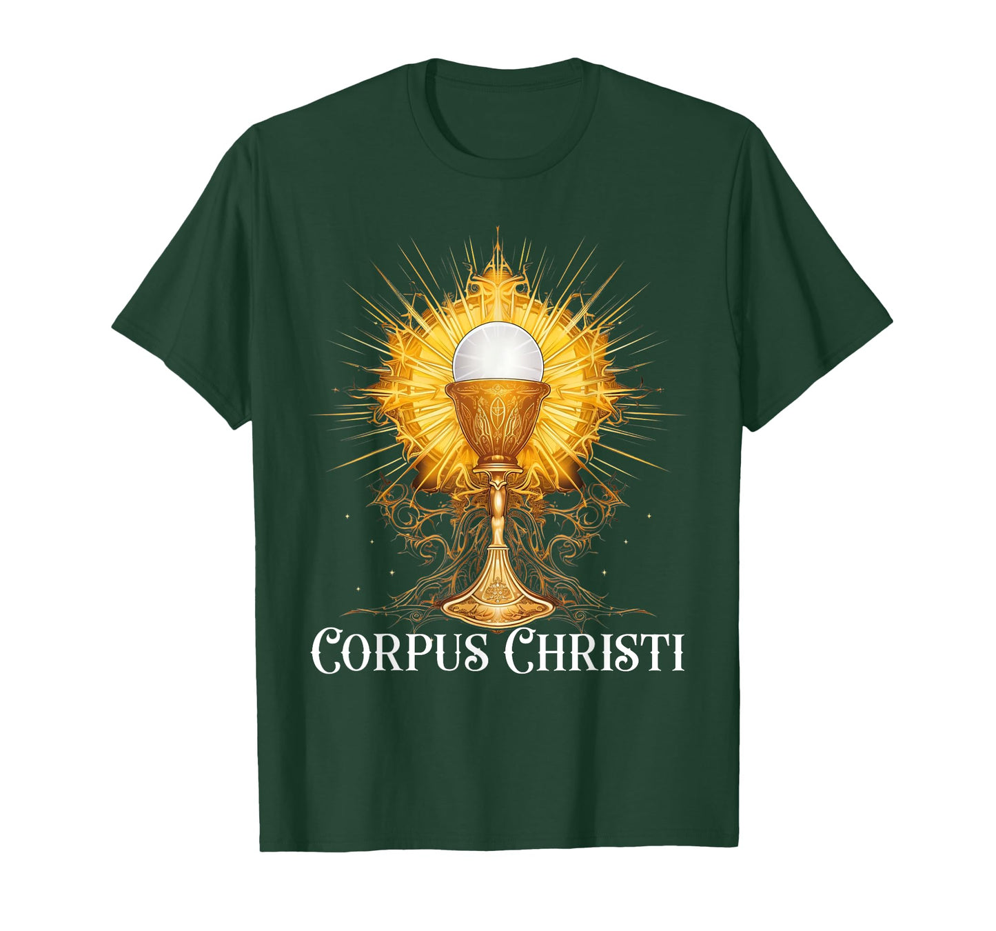 Eucharistic Adoration Traditional Latin Mass Catholic T-Shirt