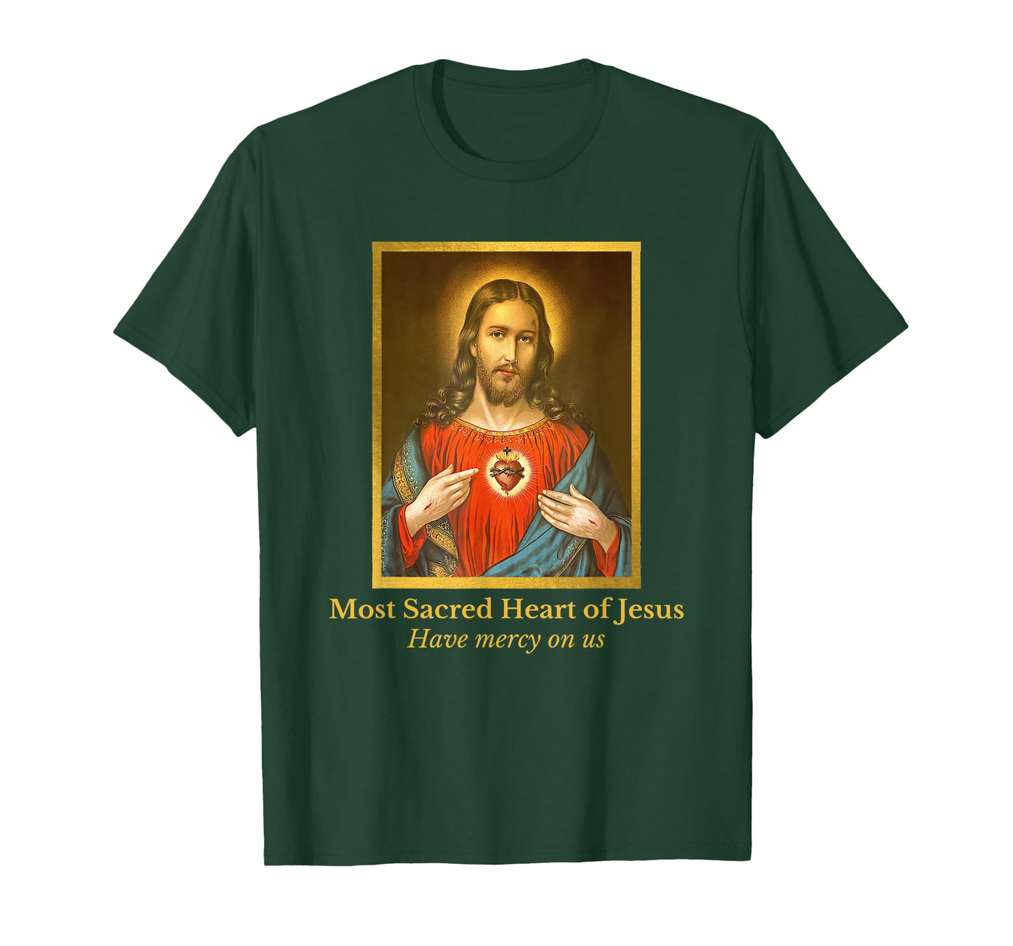 Heart of Jesus Catholic Quote T-Shirt