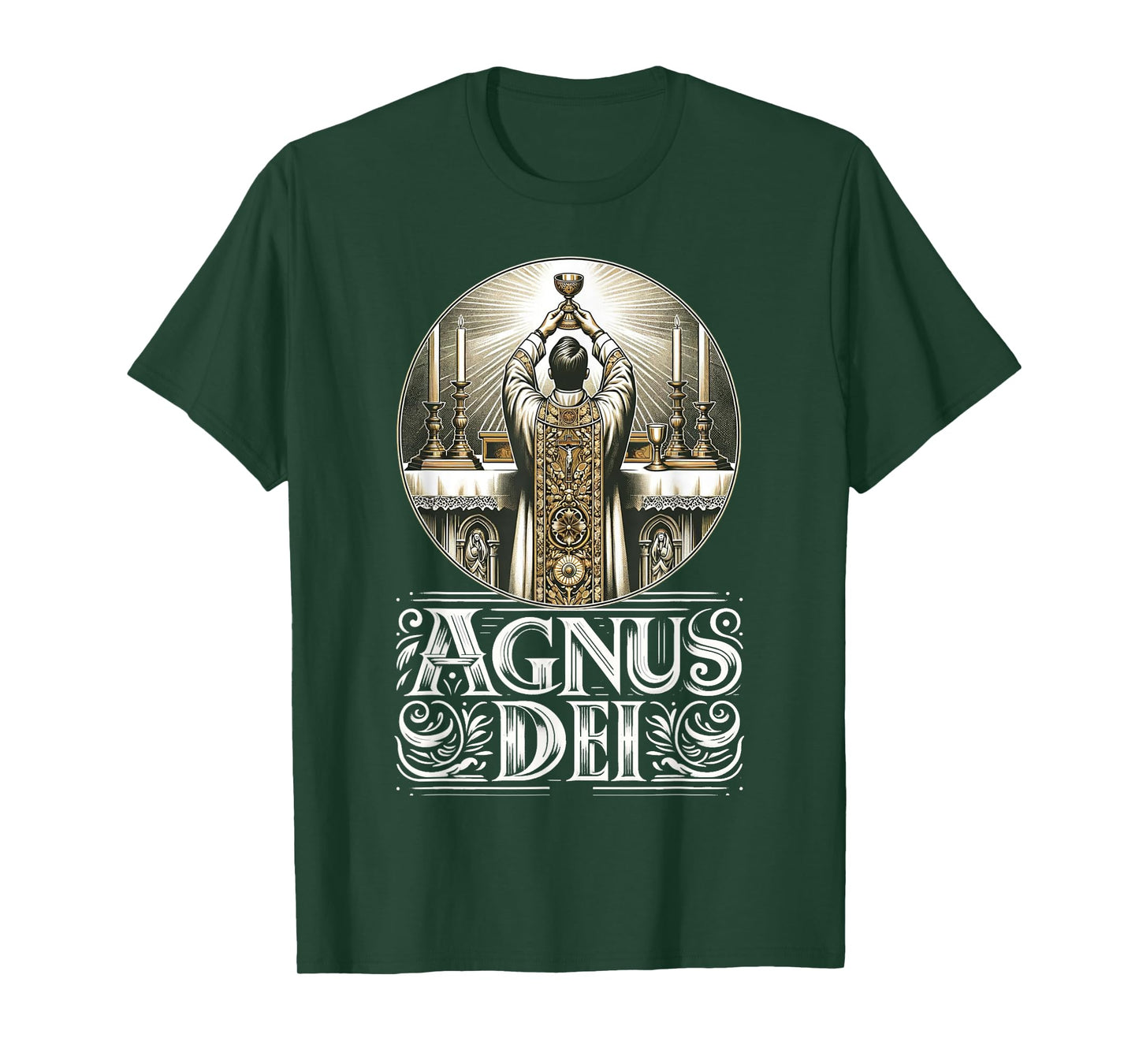 Eucharistic Consecration Traditional Latin Mass Catholic T-Shirt