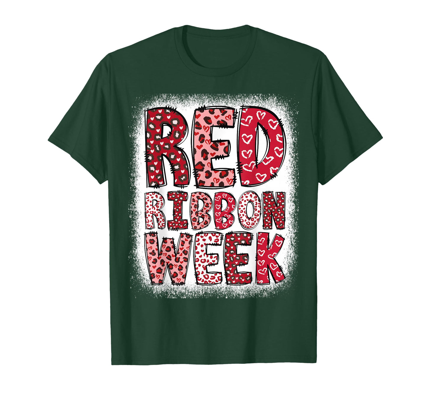 Red Ribbon Week 2025 T-Shirt