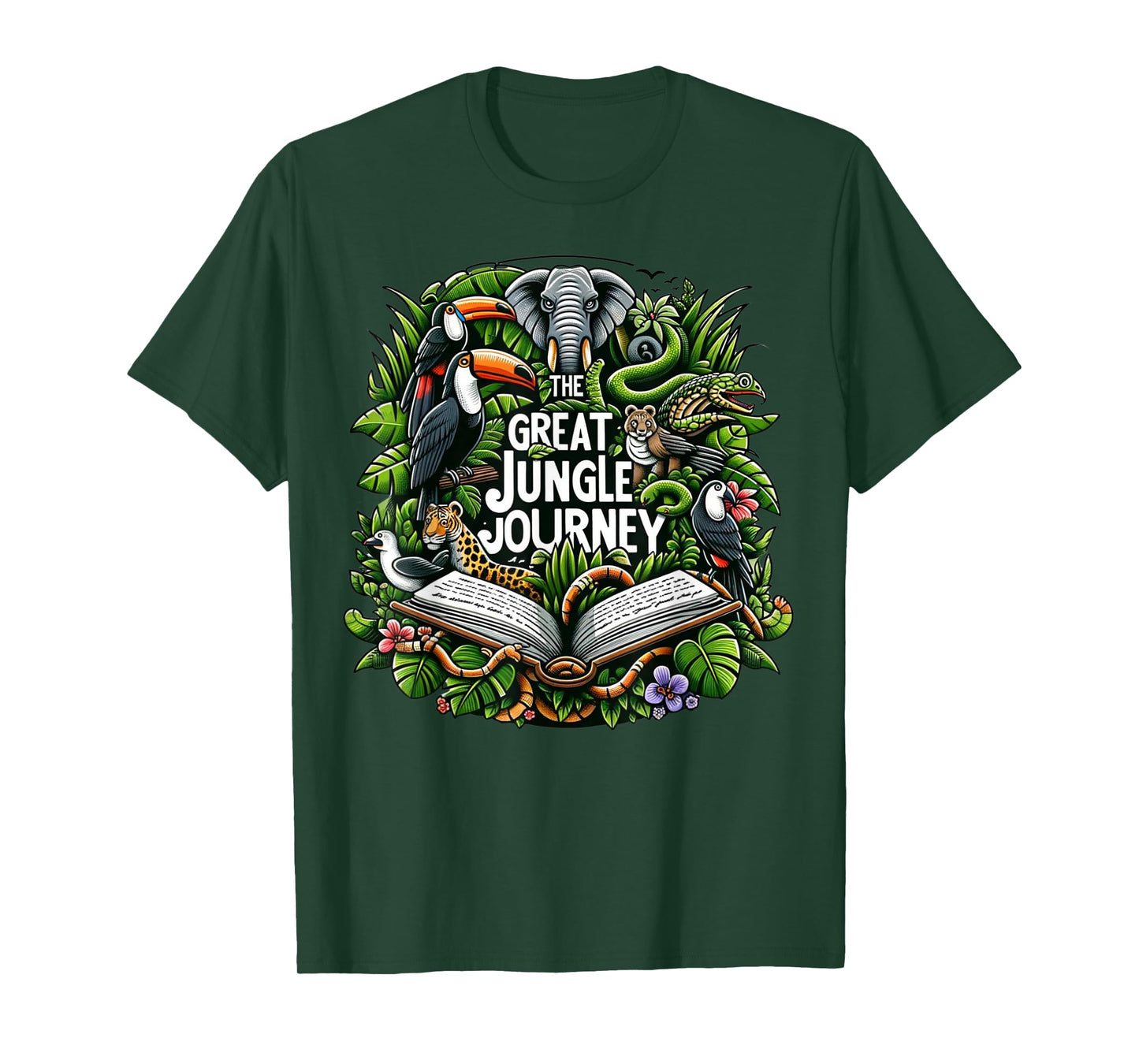 Jungle Journey VBS 2024 Vacation Bible School Summer Camp T-Shirt