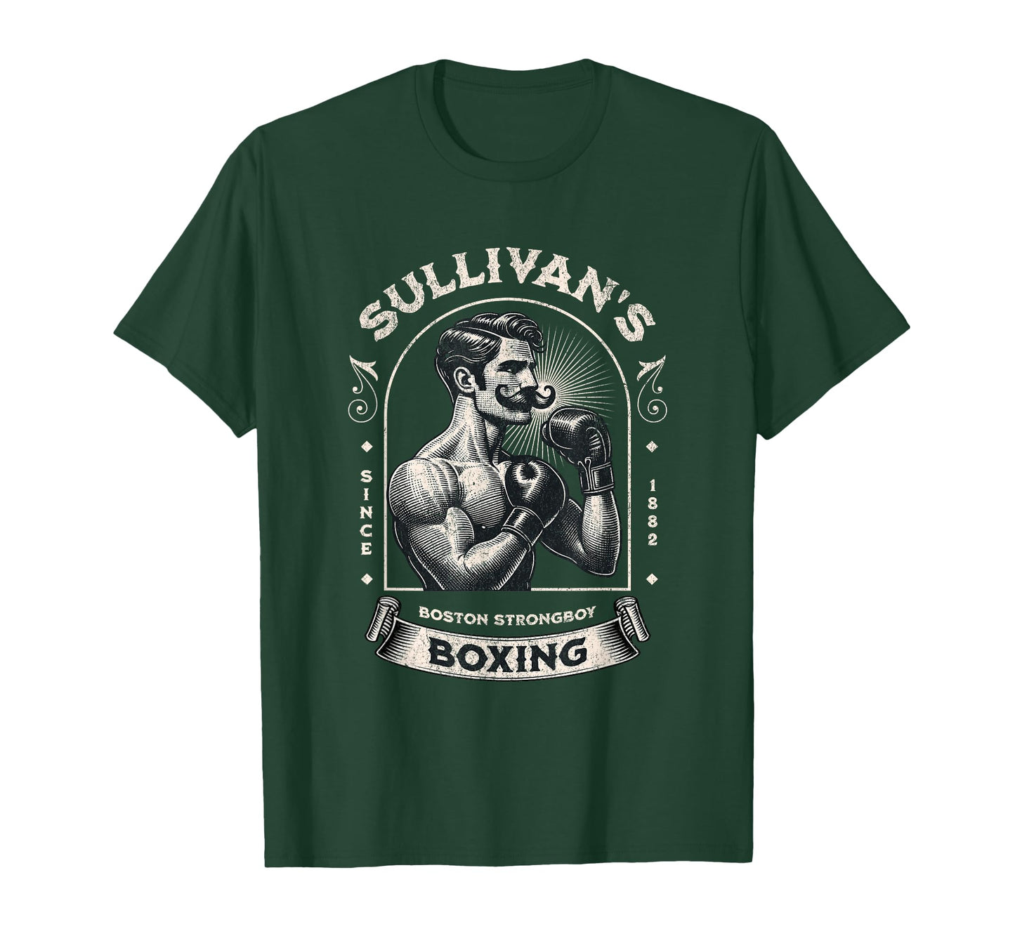 Vintage Boston Strongboy Boxing T-Shirt