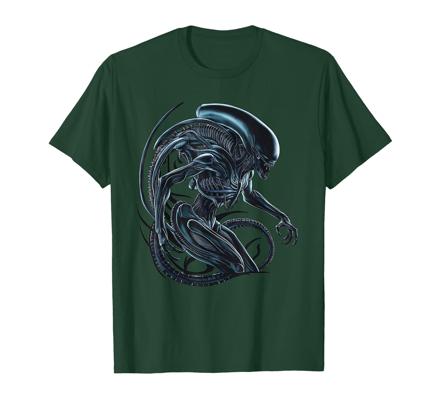 Alien Xenomorph Illustrated Poster T-Shirt