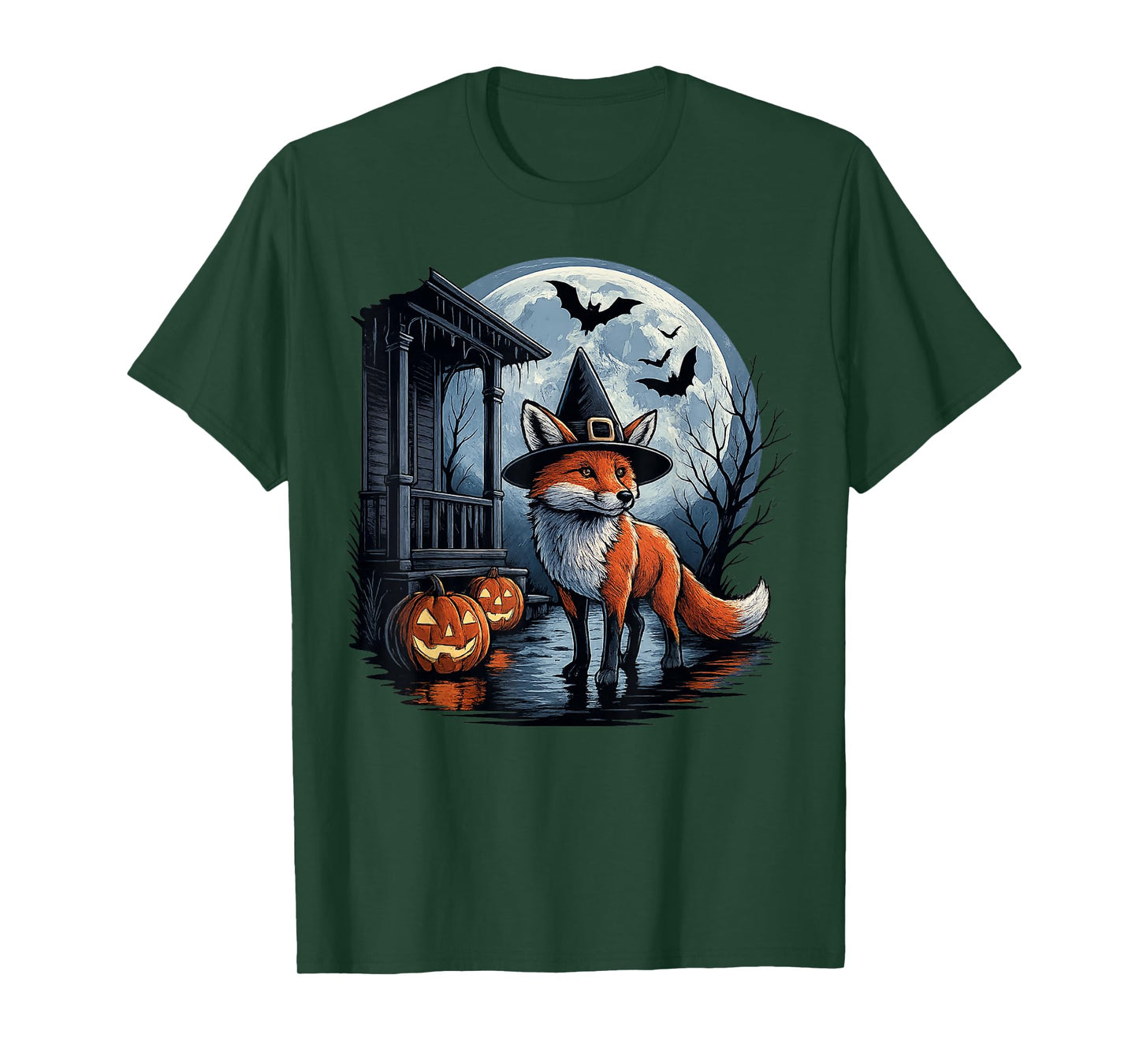 Fox Costume Vintage Halloween Tees Gifts for Men Women Kids T-Shirt