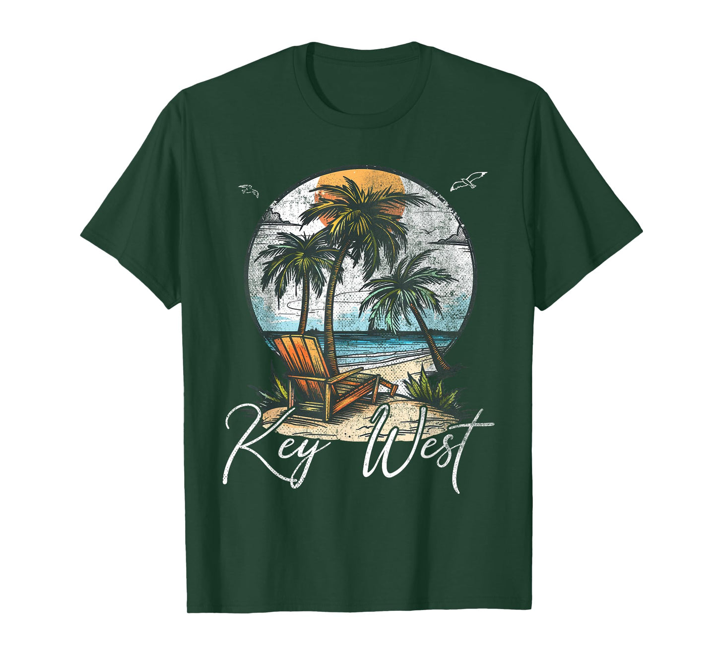 Key west Florida FL | Palm trees T-Shirt