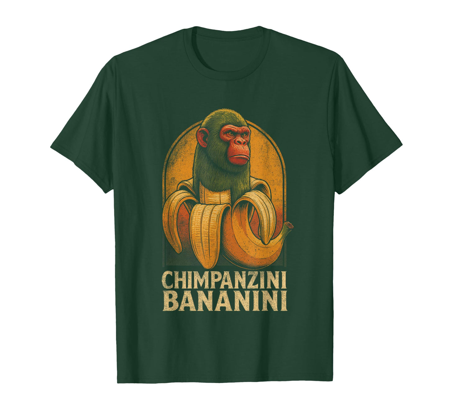 Chimpanzini Bananini - Funny Italian Brainrot Kids Meme T-Shirt