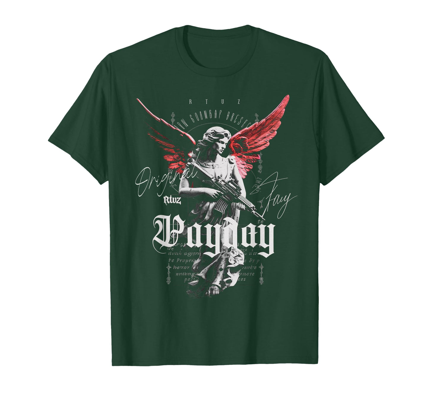 Hip Hop Y2K Vintage Hipster Edgy Urban Streetwear Angel T-Shirt