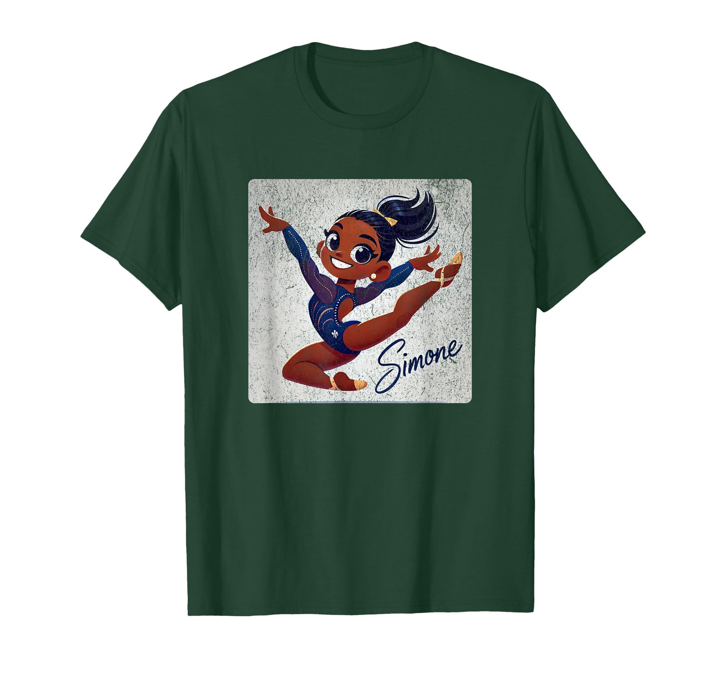 Simone T World Champion Retro Tee Boys and Girls T-Shirt