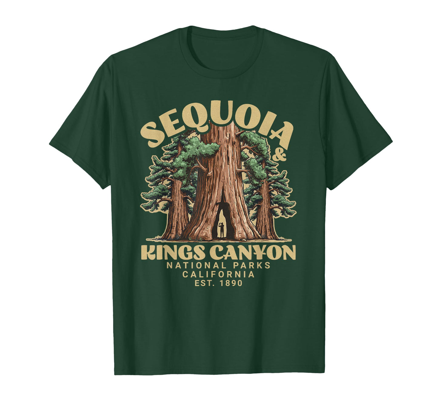 Sequoia kings Canyon National Parks T-Shirt