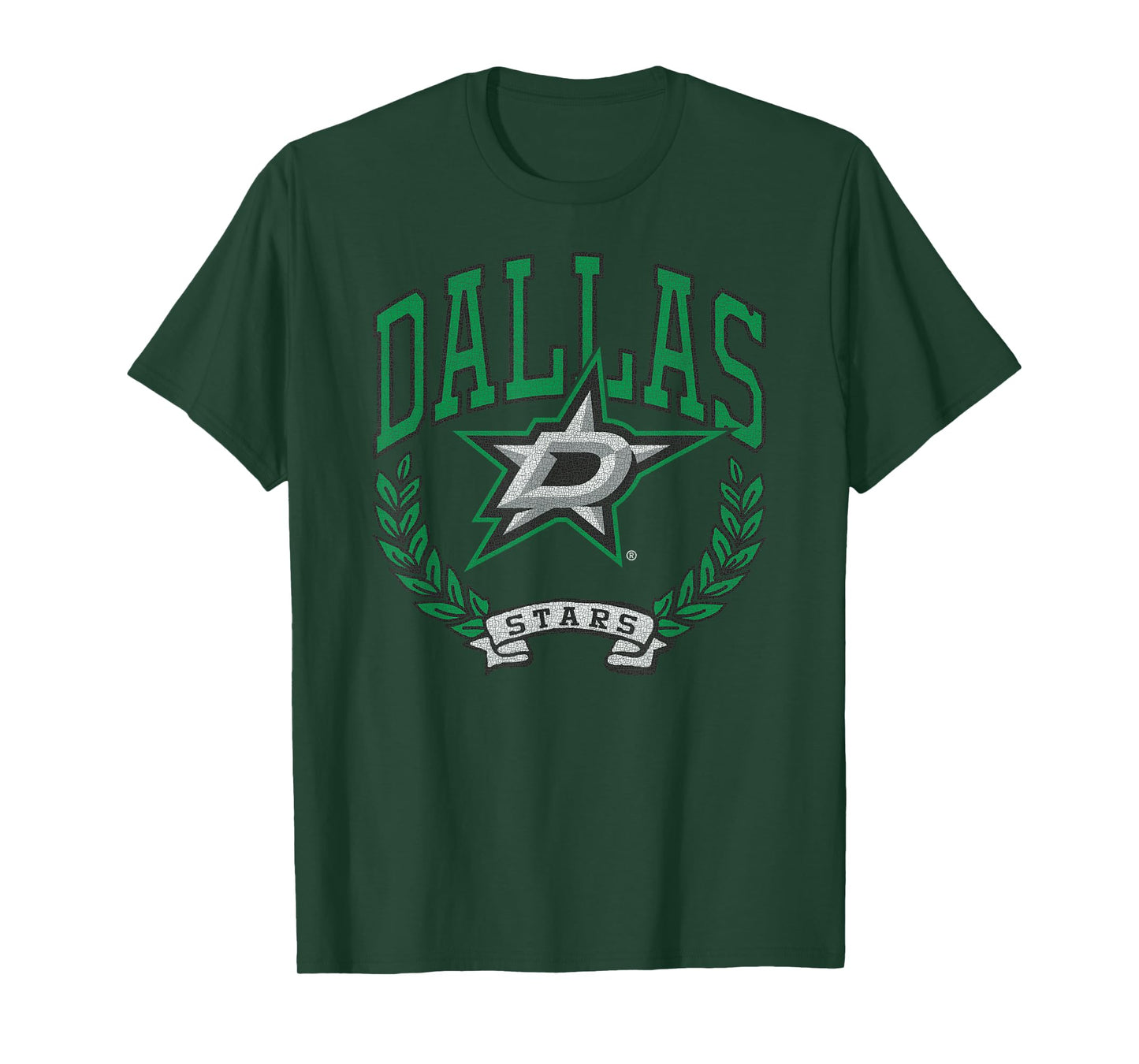 Dallas Stars Vintage Victory Dark Heather Licensed T-Shirt