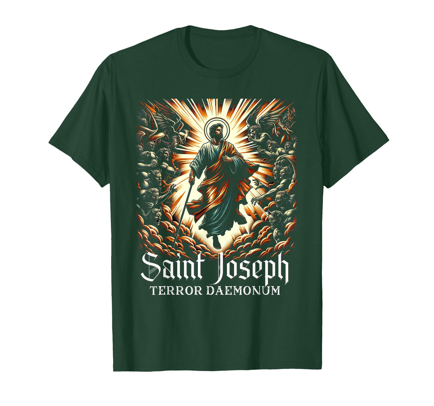 Saint Joseph Catholic Father And Worker T-Shirt